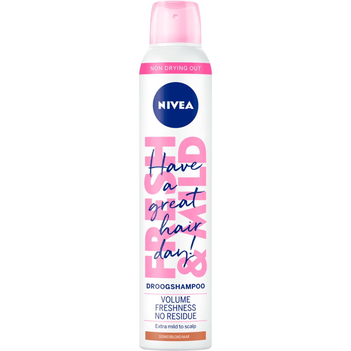 NIVEA Fresh Revive 3-In-1 Droogshampoo Donkerblond Haar 200 ML