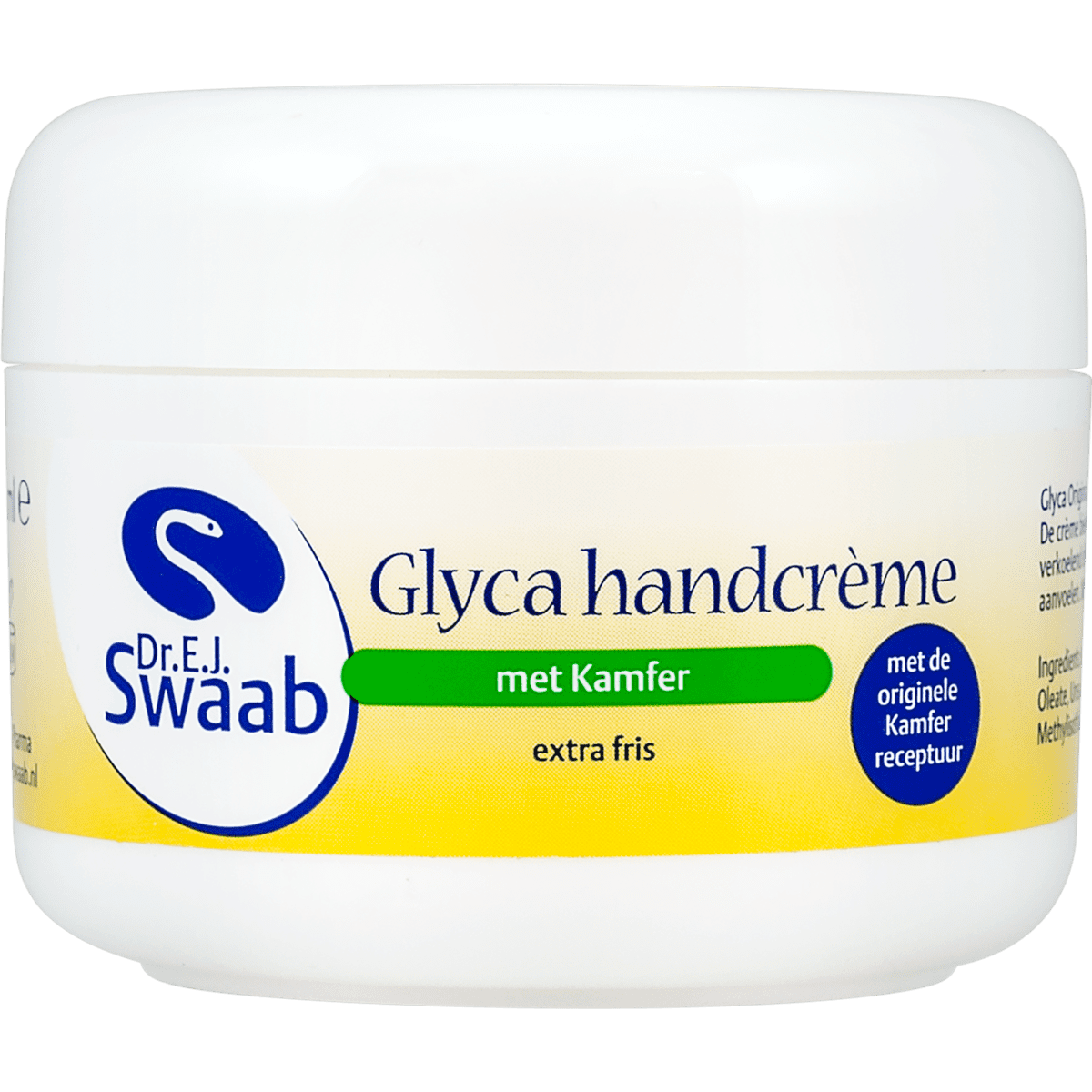 Dr. E.J. Swaab Kamfer Handcrème 100 ML