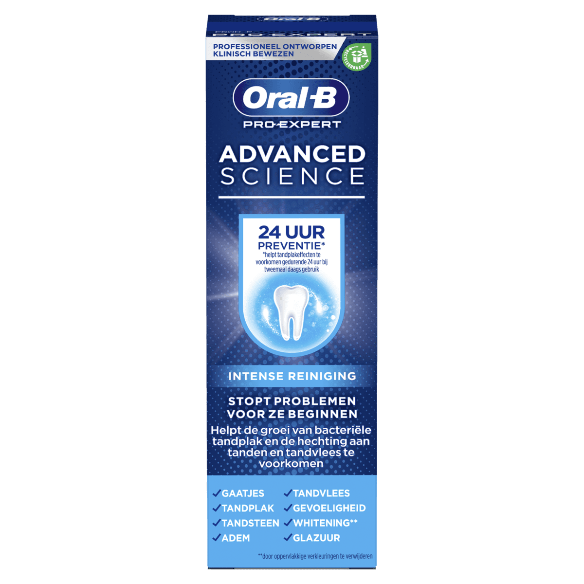 OralB ProExpert Advanced Science Intense Reiniging Tandpasta 75ML 75