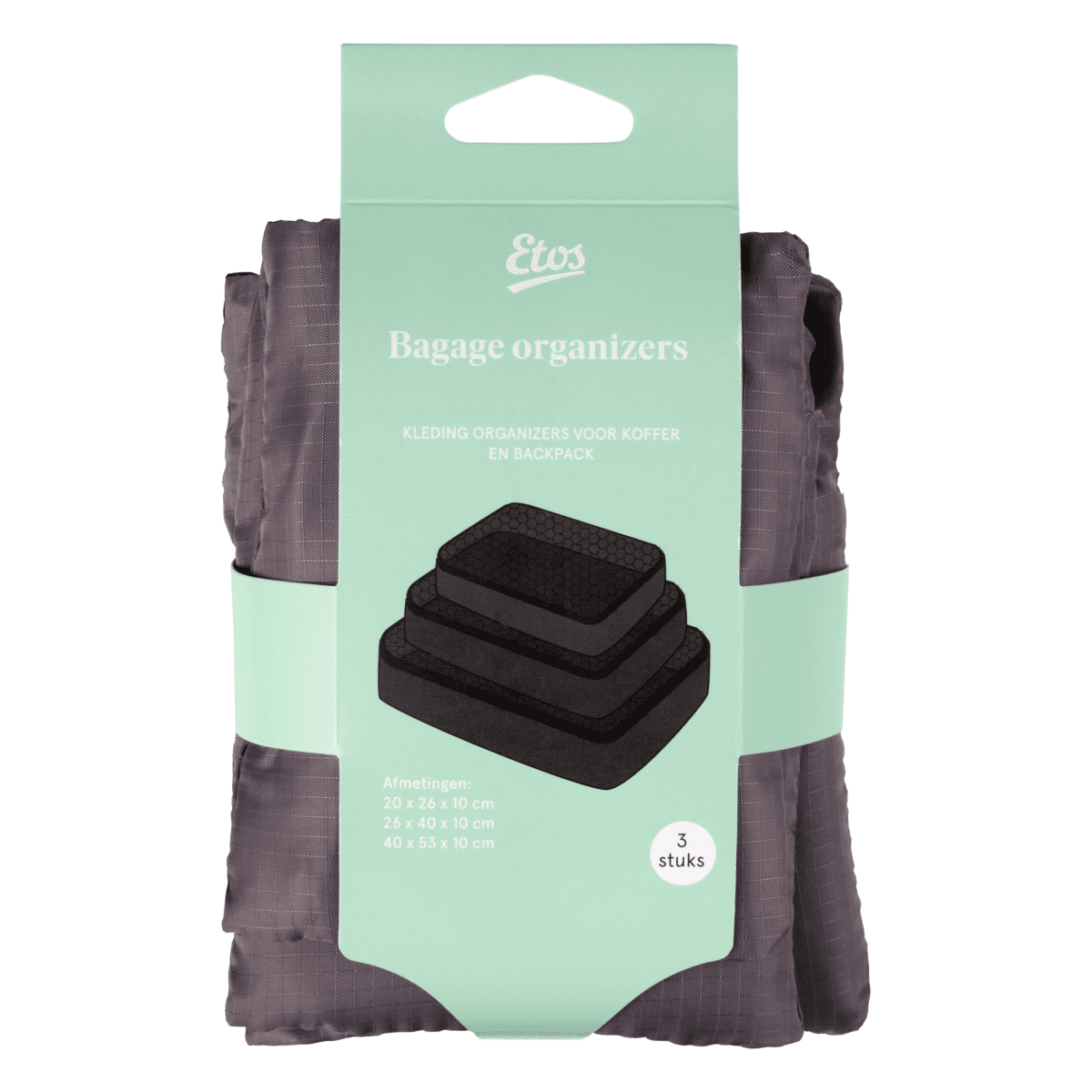 Etos Bagage Organizers, 3st