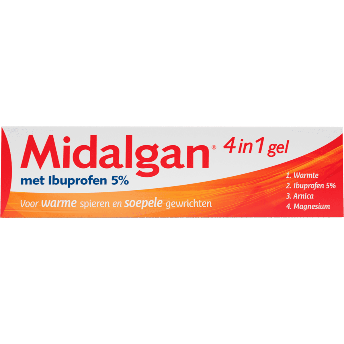 Midalgan 4in1 Ibuprofen 5% Gel 100 gram