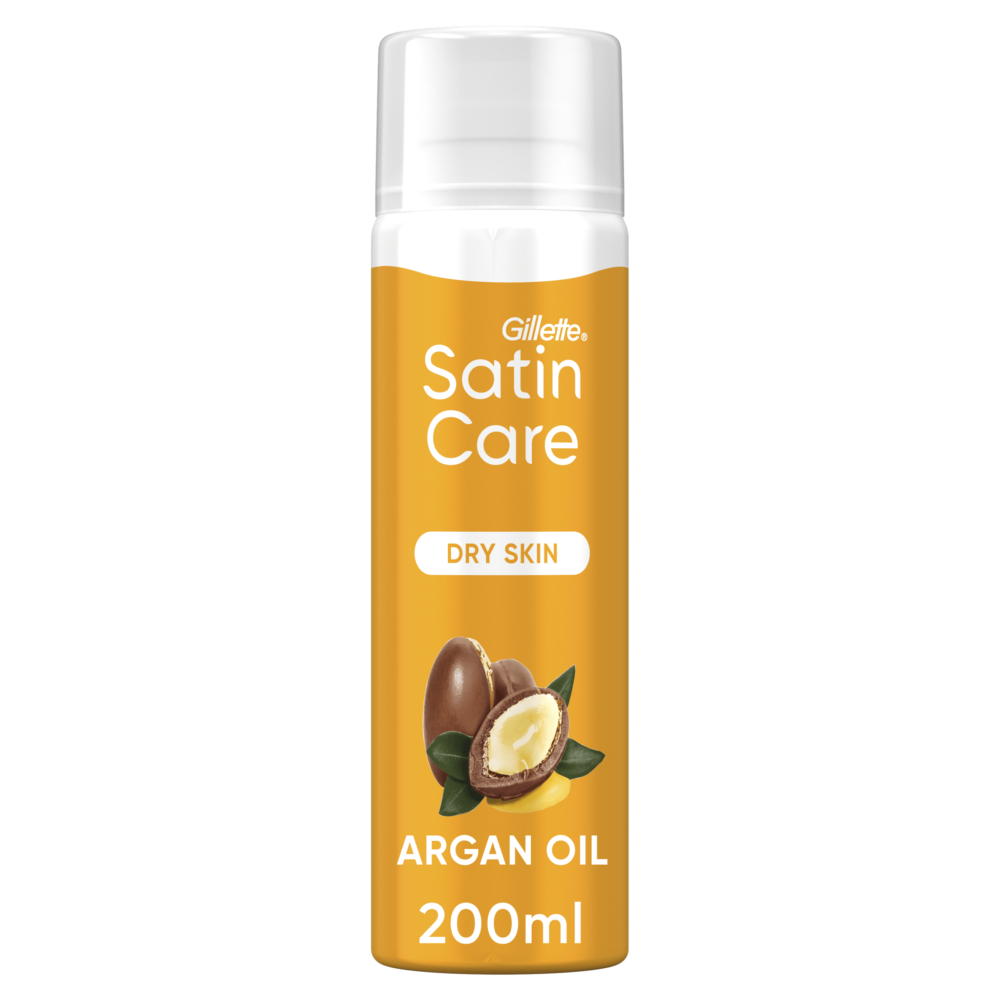 Satin Care Argan Olie Scheerschuim 200 ML