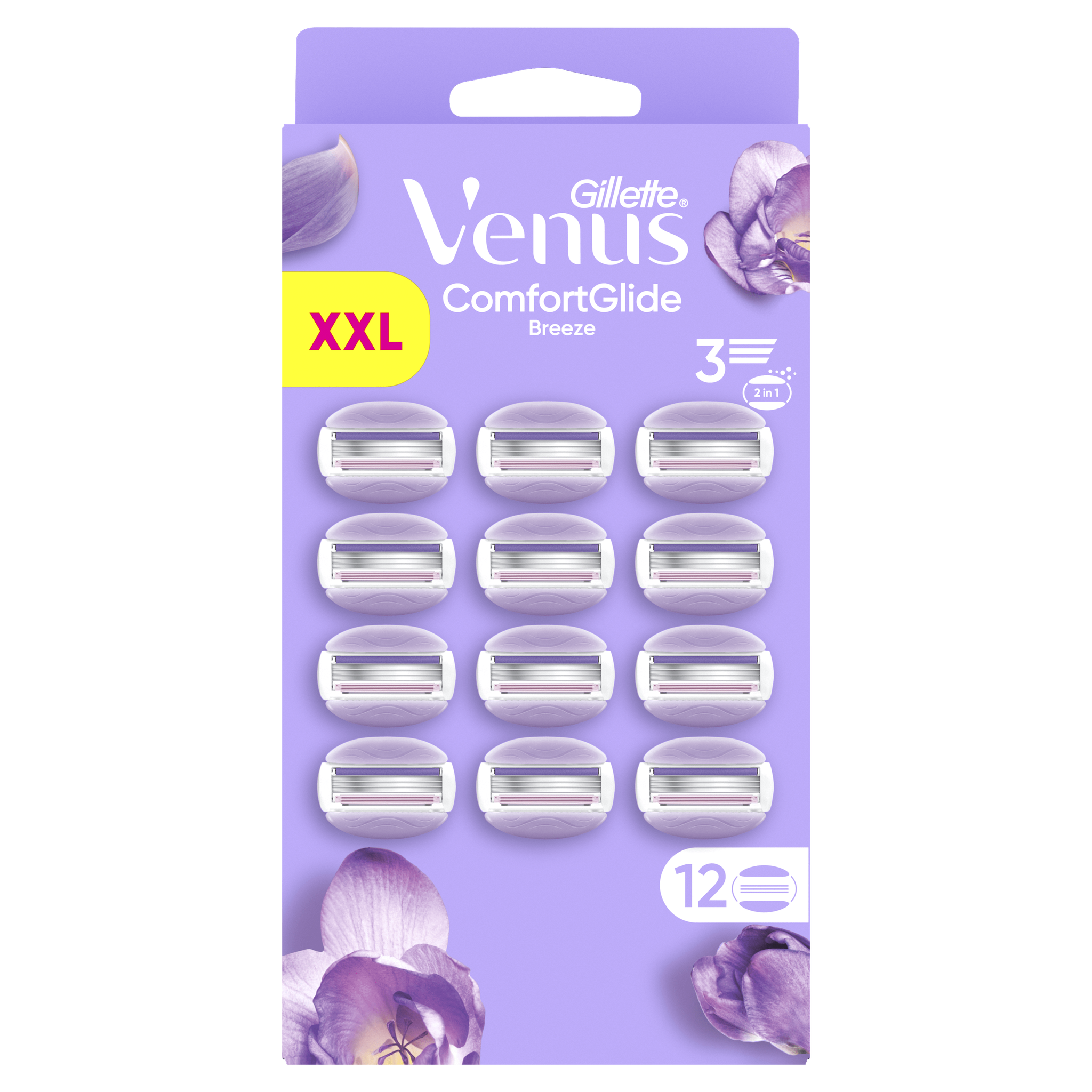 Gillette Venus ComfortGlide Breeze Navulmesjes 12 stuks