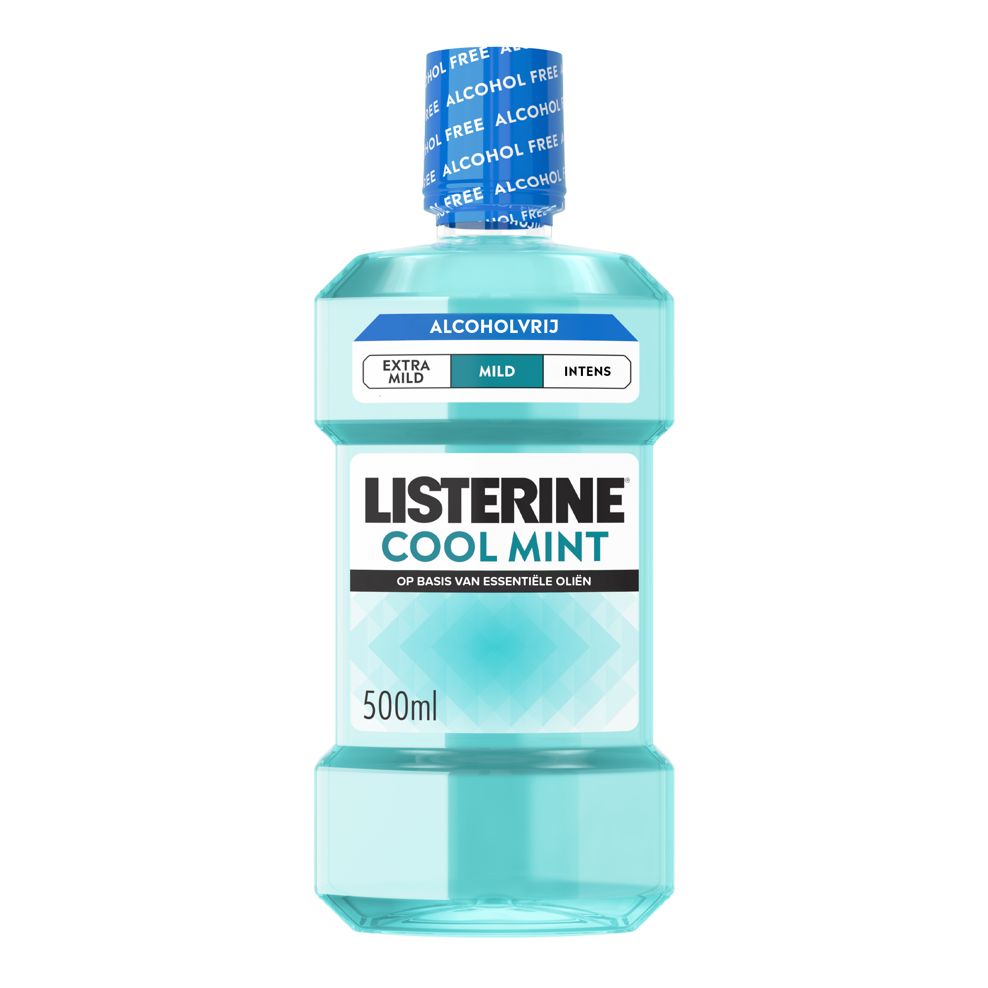 Listerine Cool Mint Milde Smaak Zonder Alcohol Mondwater 500 ml