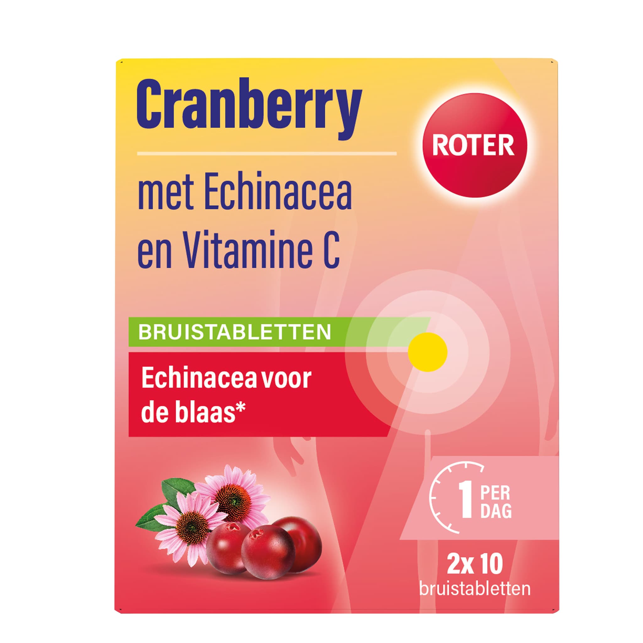 Roter Cranberry Bruistabletten 20 stuks