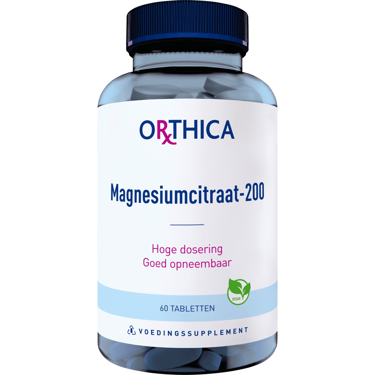 Orthica Magnesiumcitraat-200 Tabletten 60 stuks