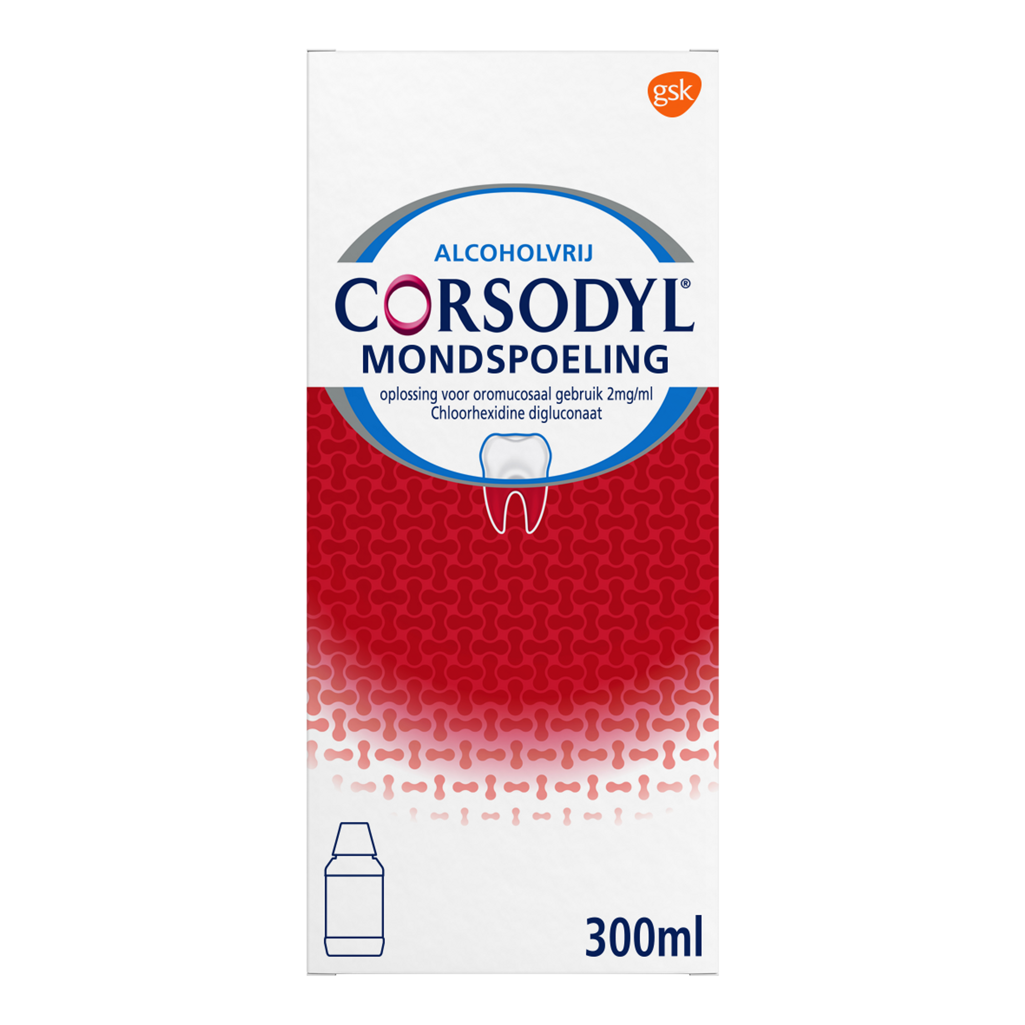 Corsodyl Mondspoeling bij Tandvleesontsteking