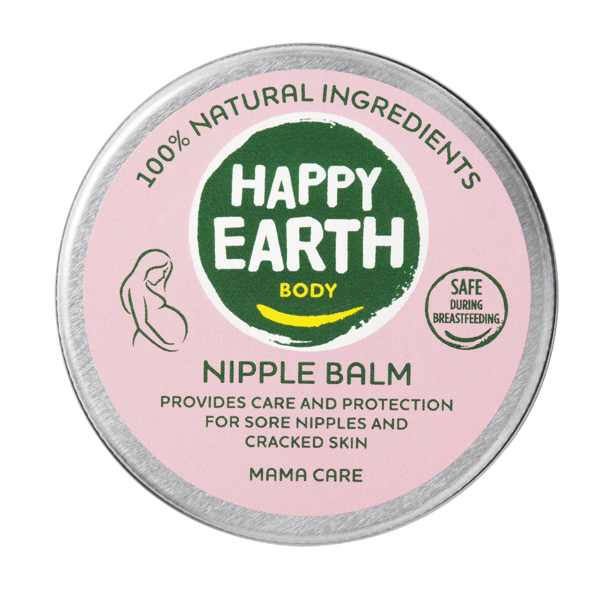 Happy Earth 100% Natuurlijke Mama Care Tepelzalf 30 gram