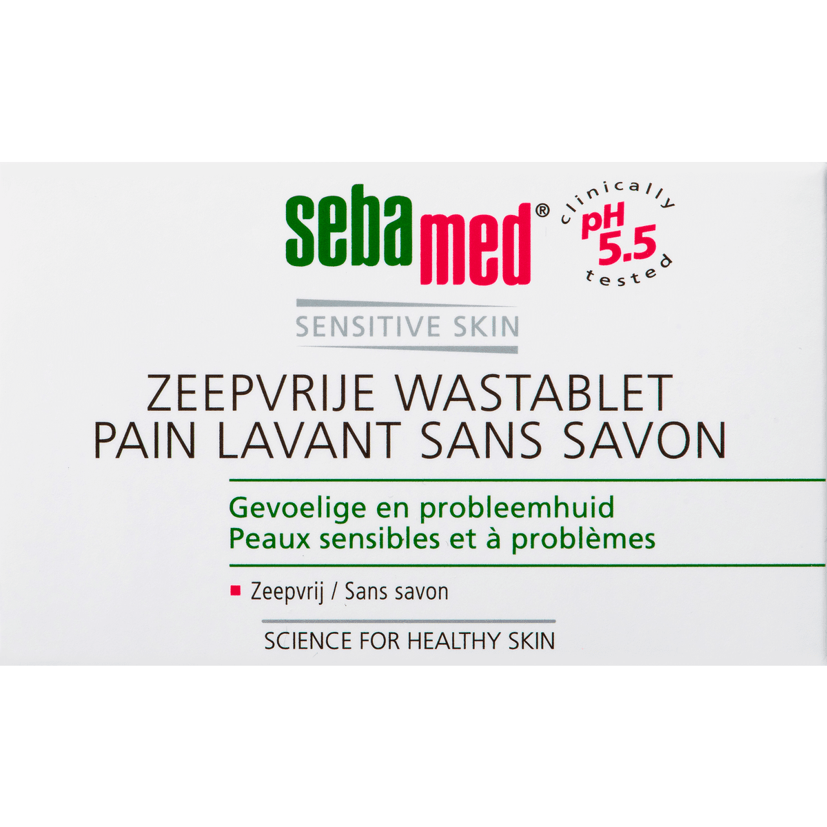 Sebamed Zeepvrije Wastablet 150 gram