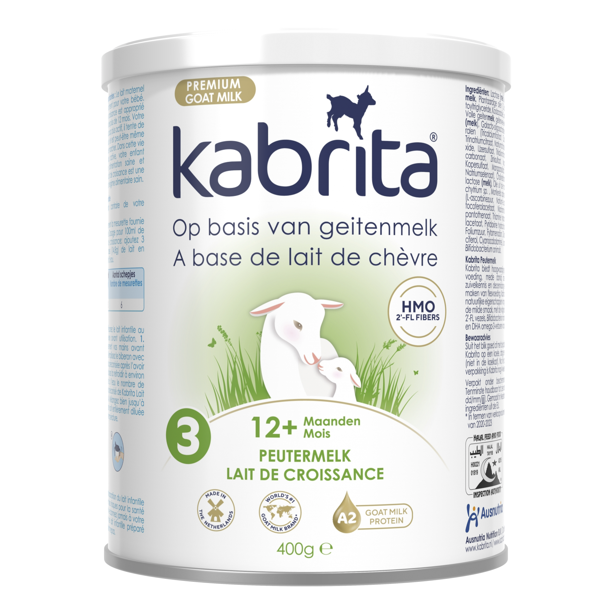 Kabrita 3 Peutermelk Vanaf 1 Jaar 400 gram