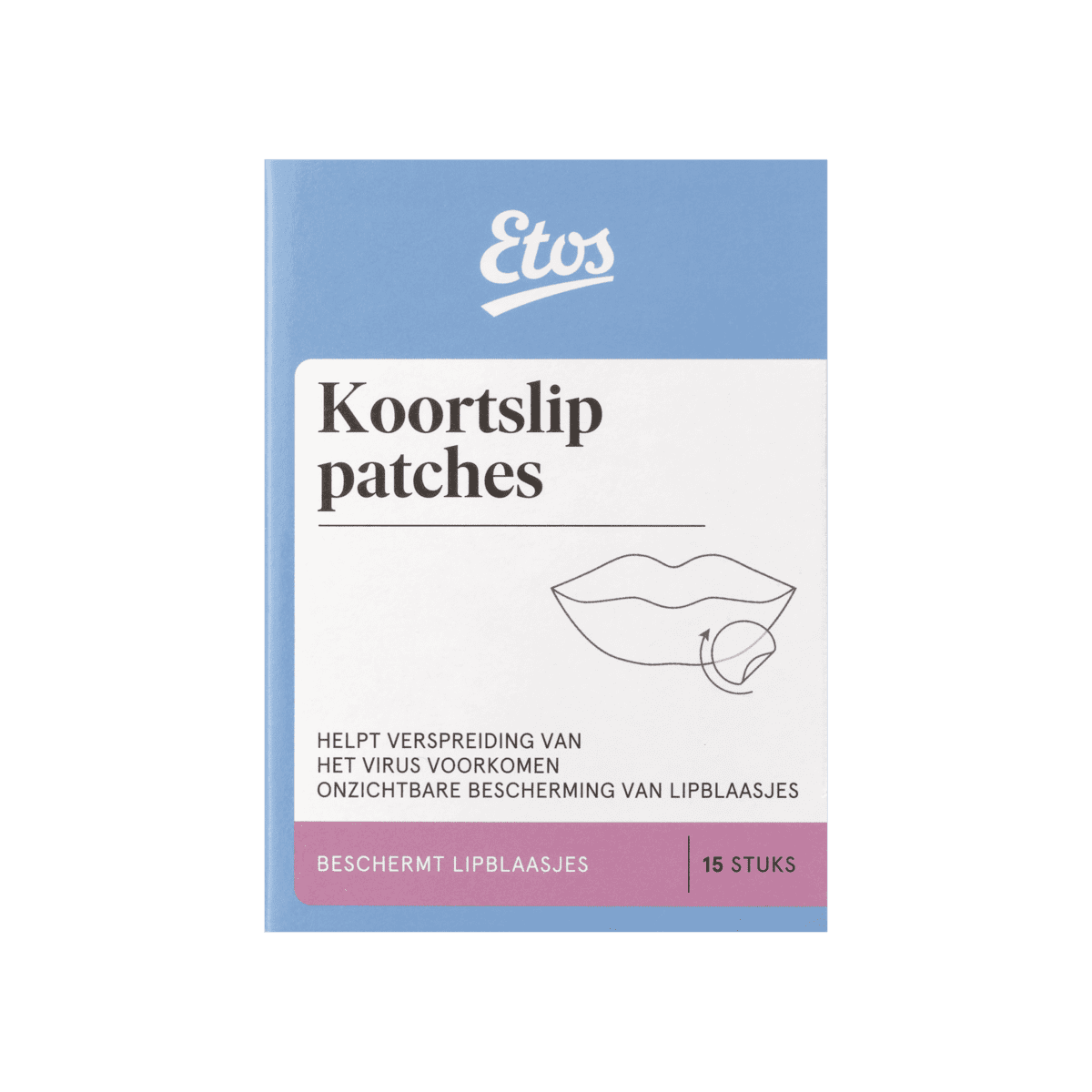 Etos Koortslip Patches 15 stuks