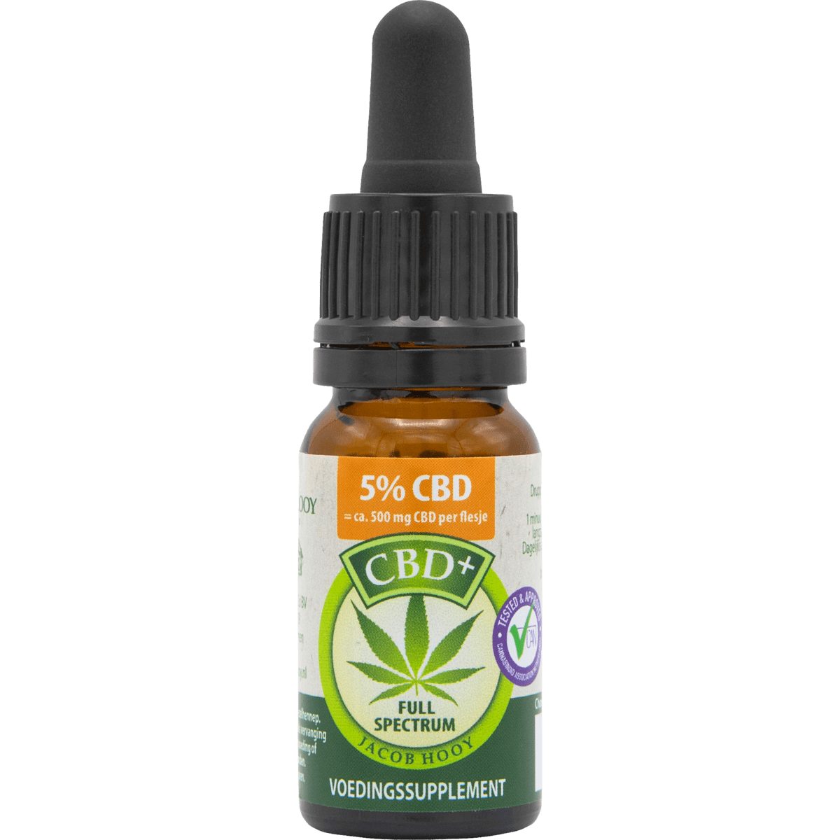 Jacob Hooy CBD Voedingssuplement Olie 10 ML