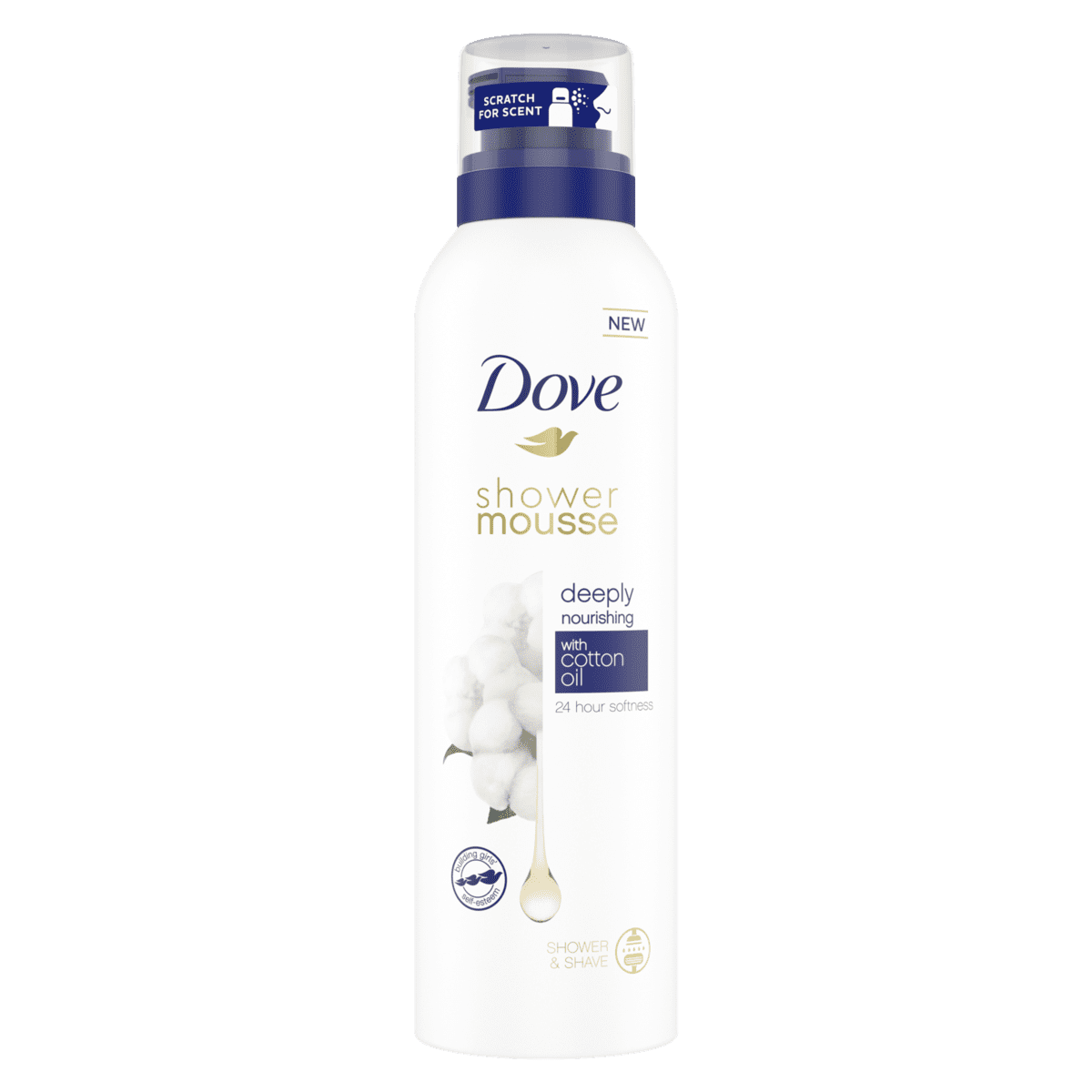 Dove Deeply Nourishing Shower Mousse 200 ML