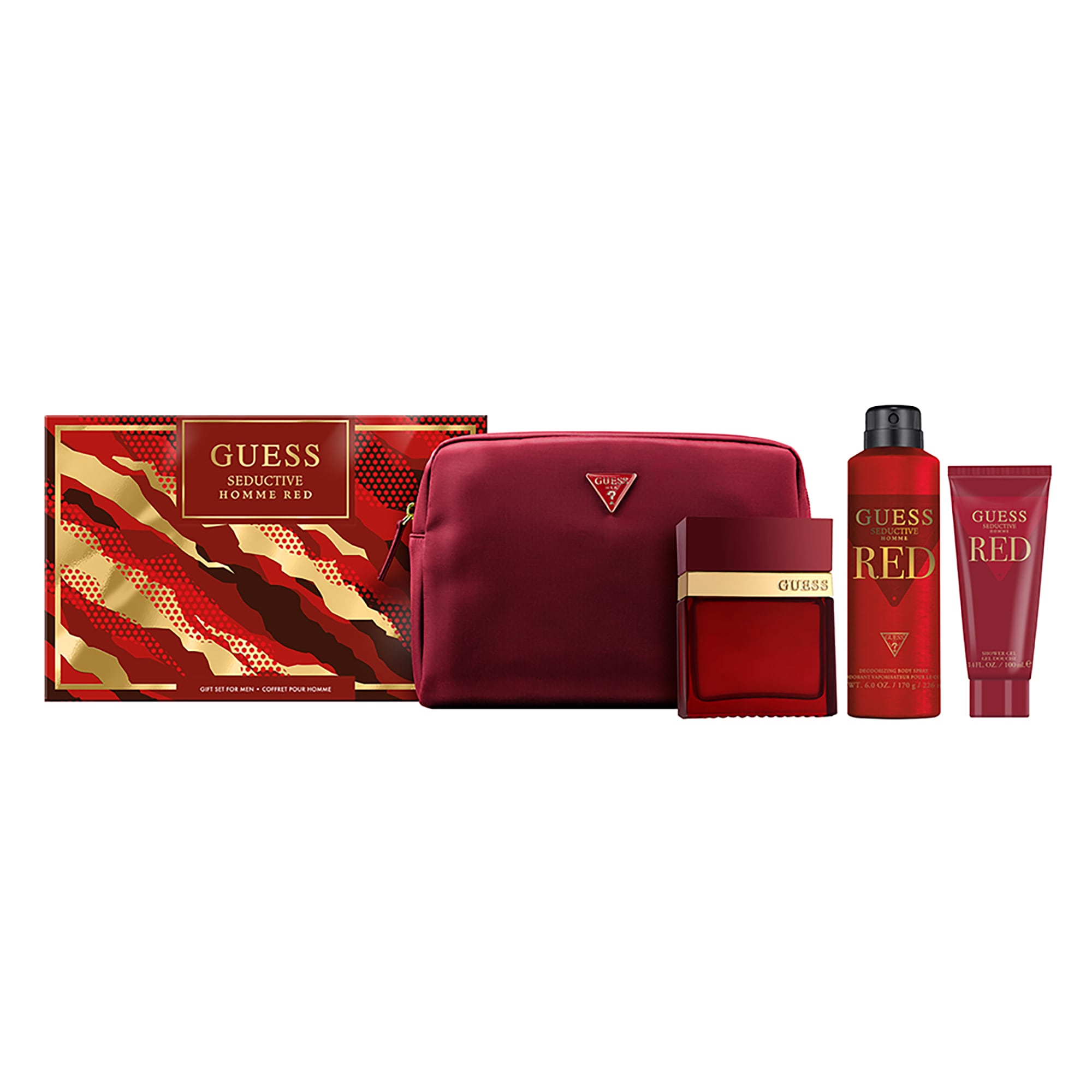 Guess Seductive Red Men Giftset 3 stuks