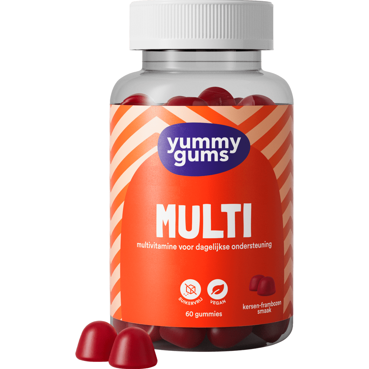 Yummygums Multi Suikervrij Gummies 60 stuks