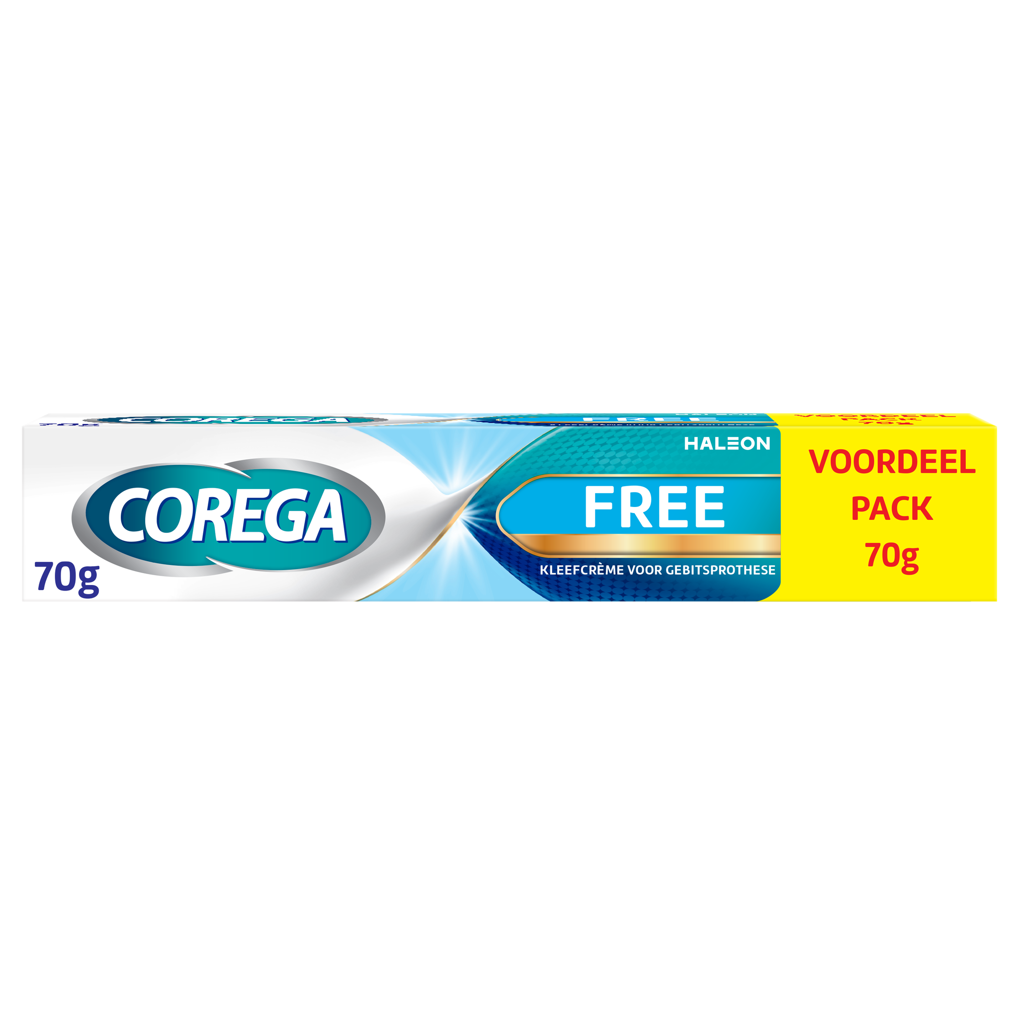 Corega Free Kleefcrème Kunstgebitten 70 gram