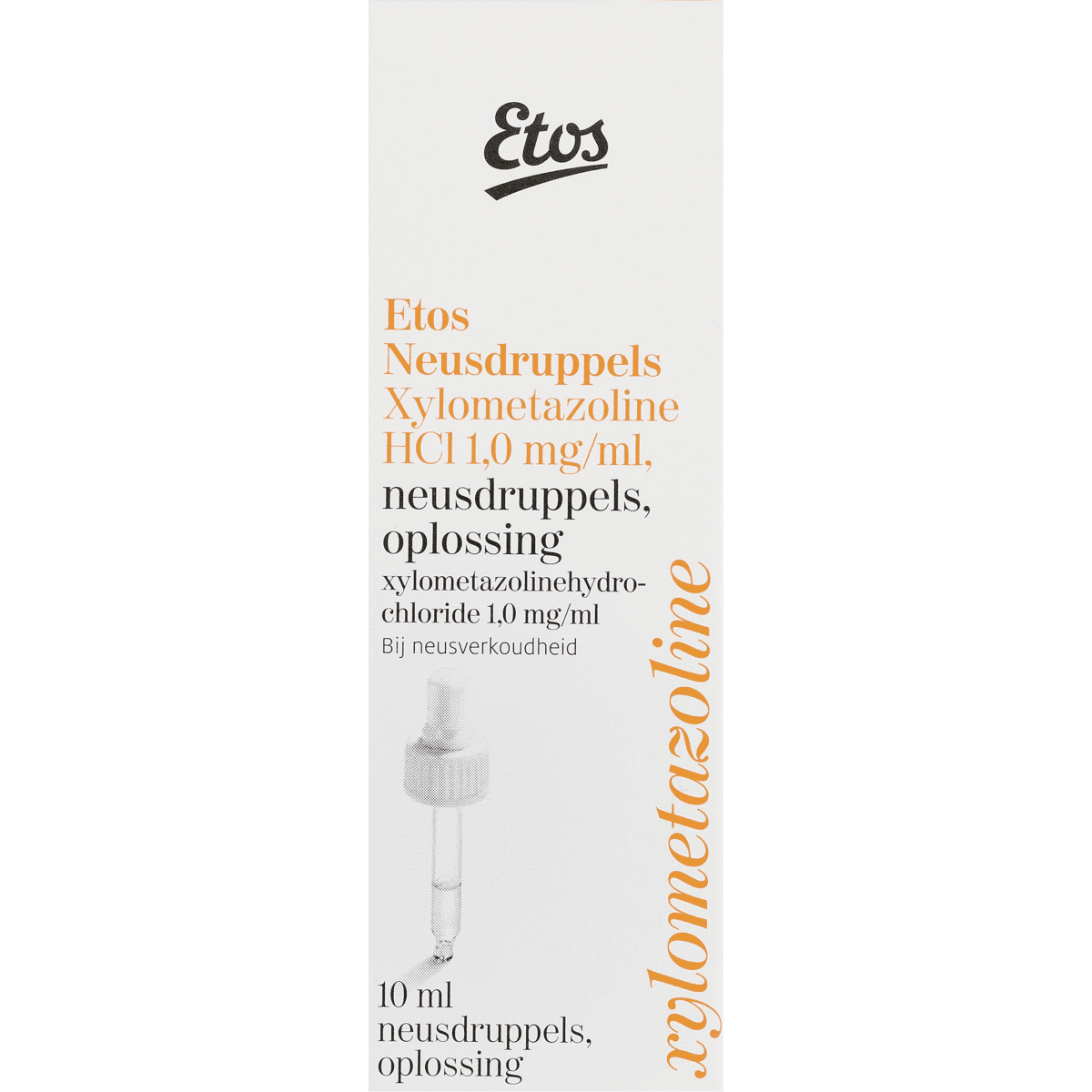 Etos Neusdruppels Xylometazoline Hcl 1 Mg Ml Volwassenen 10 Ml Etos