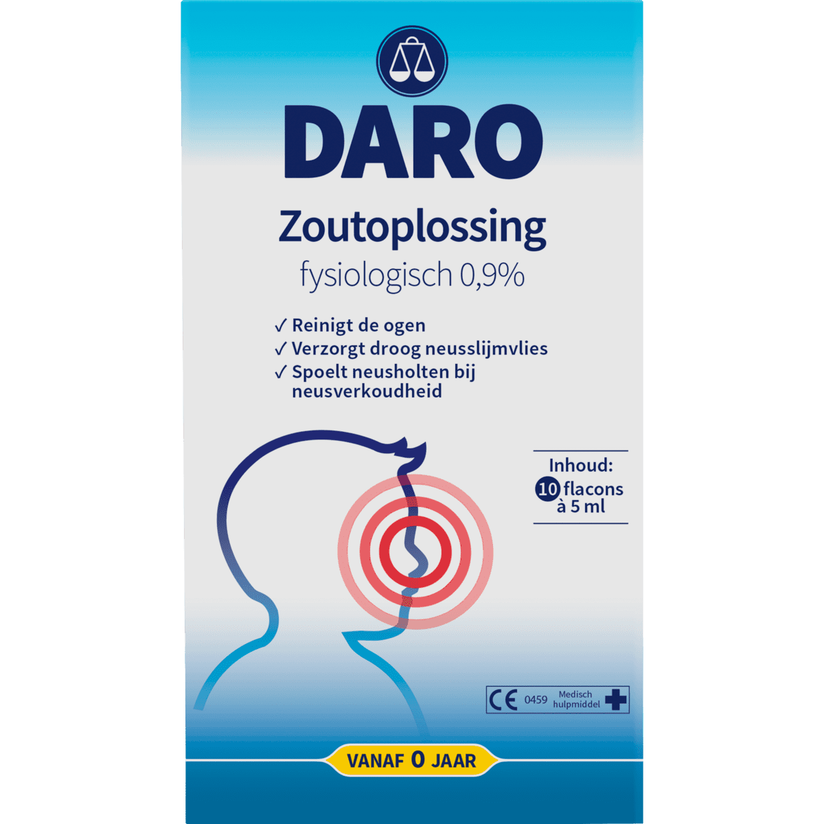 Daro Zoutoplossing Fysiologisch 10 x 5 ML