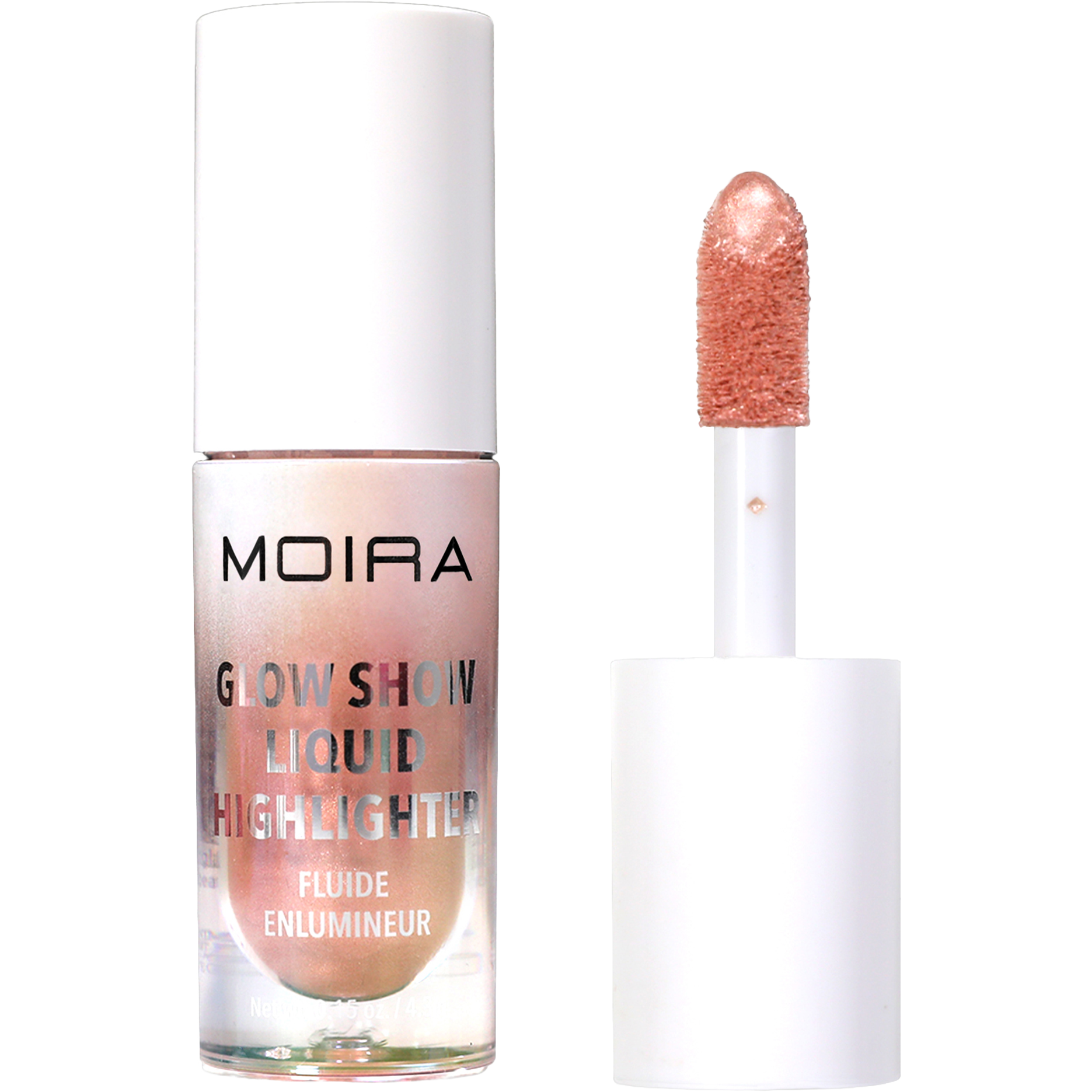 MOIRA Glow Show Liquid Highlighter 005 Rosé Royal