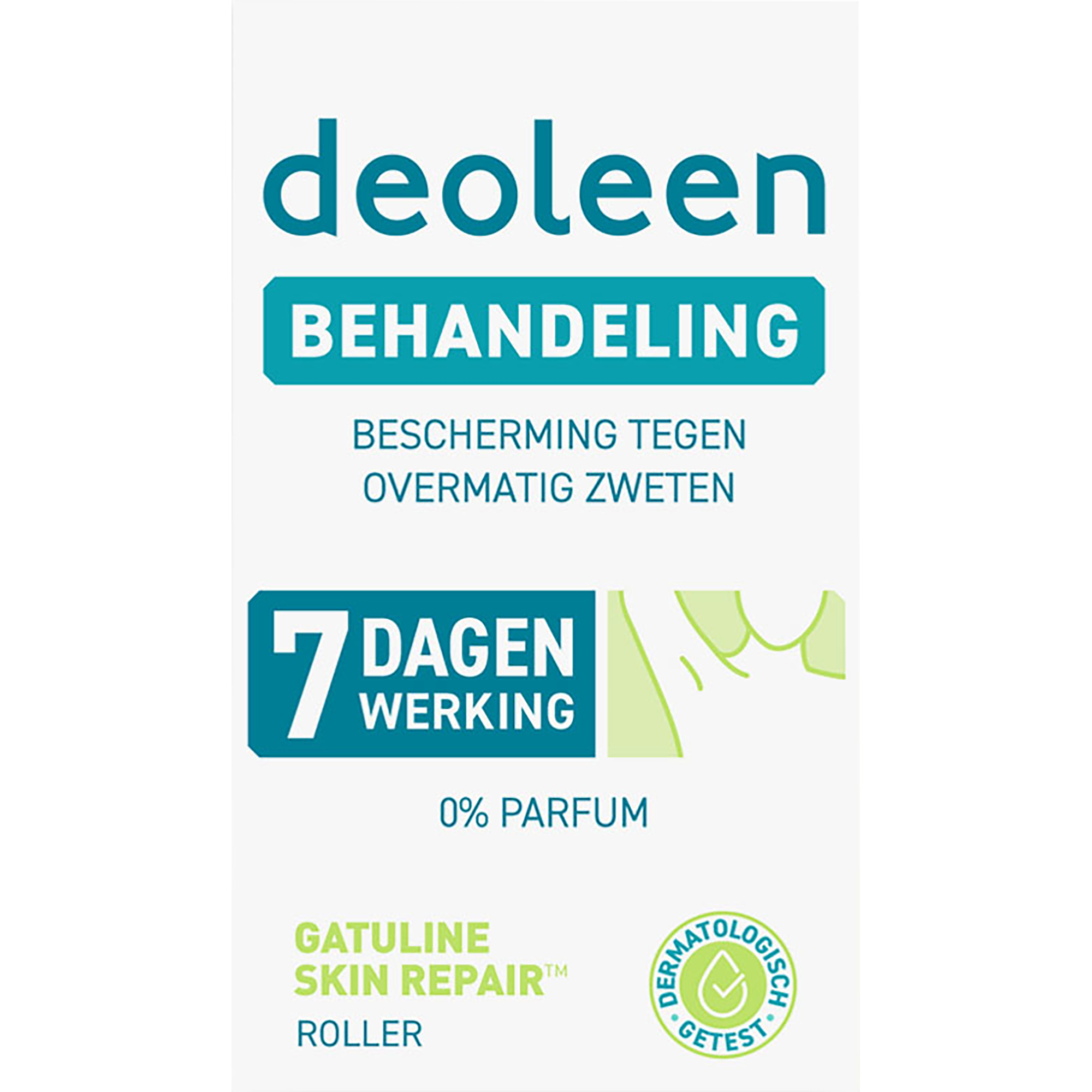 Deoleen 7 Dagen Behandel Deodorant Roller 15 ML