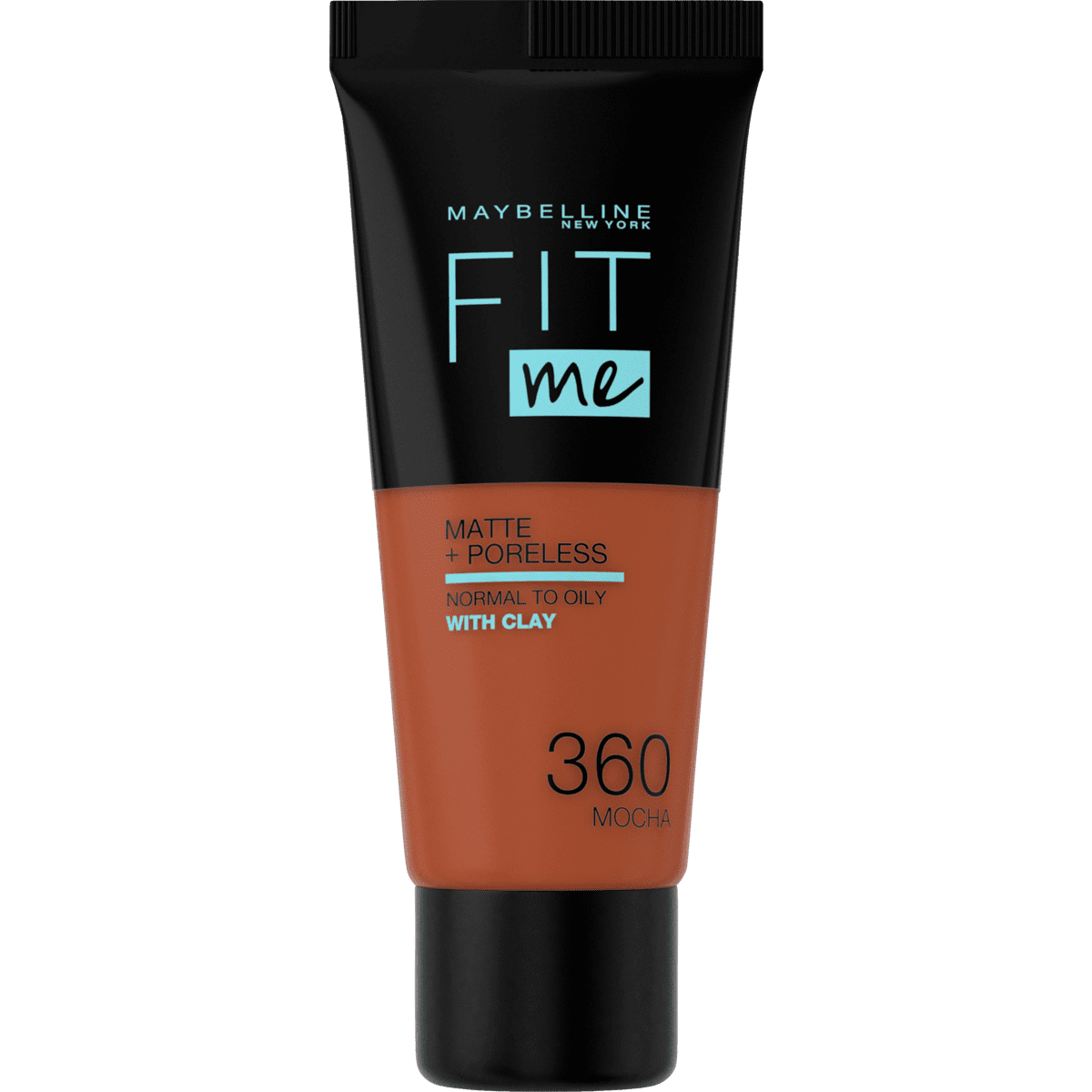 Maybelline New York Fit Me Matte + Poreless Foundation 360 Mocha