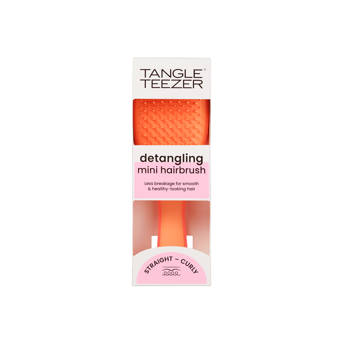 Tangle Teezer Mini Ultimate Detangler Salmon Pink Apricot 1 stuk