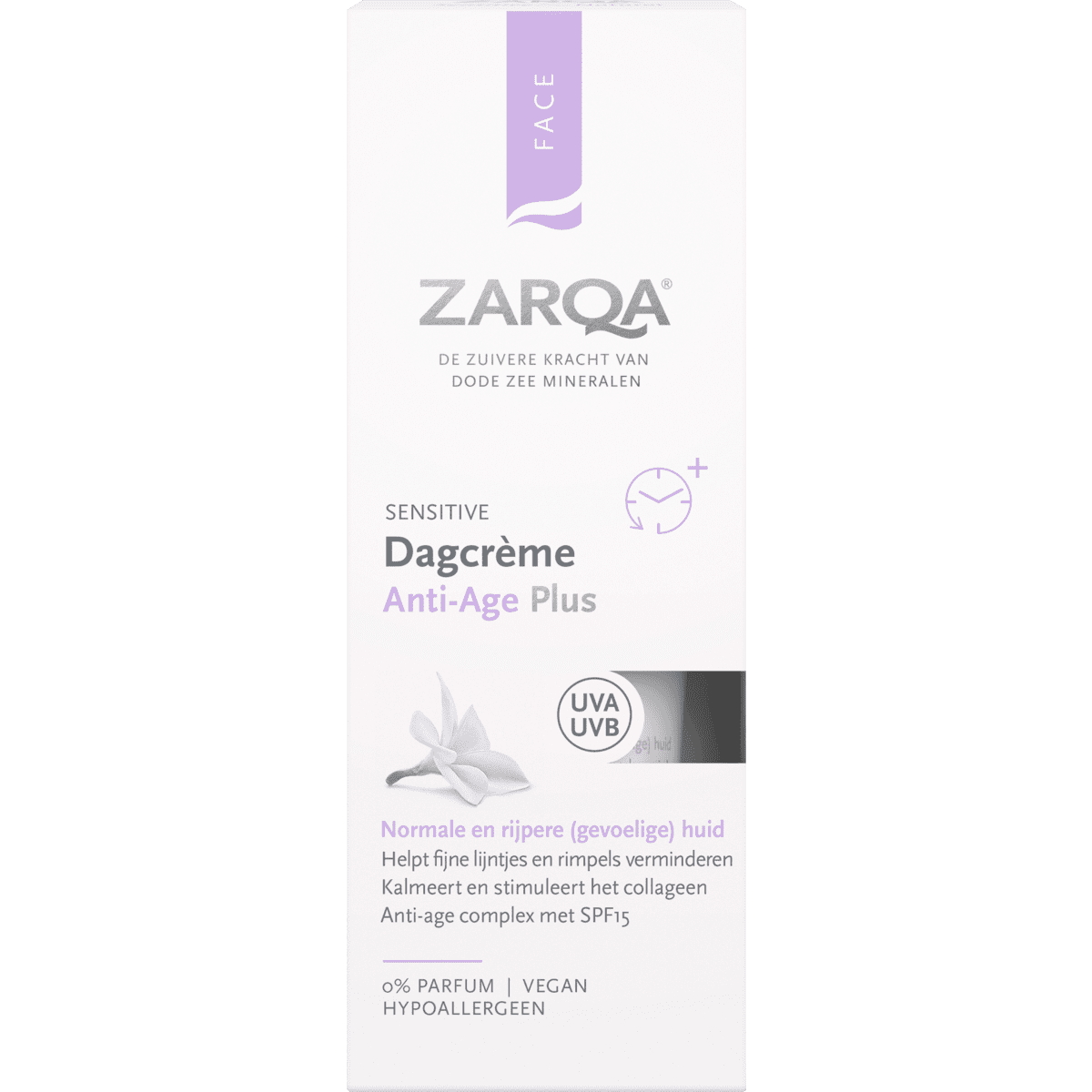 ZARQA Anti-Age Plus SPF15 Sensitive Dagcrème 50 ML