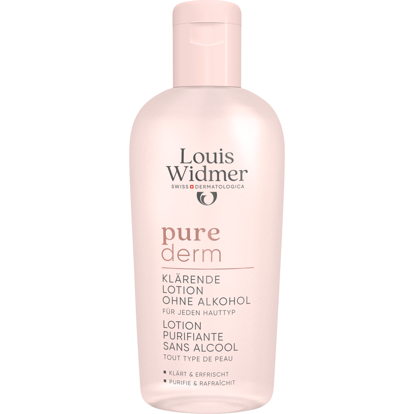 Louis Widmer Purederm Tonic Zonder Alcohol Zonder Parfum 200 ML