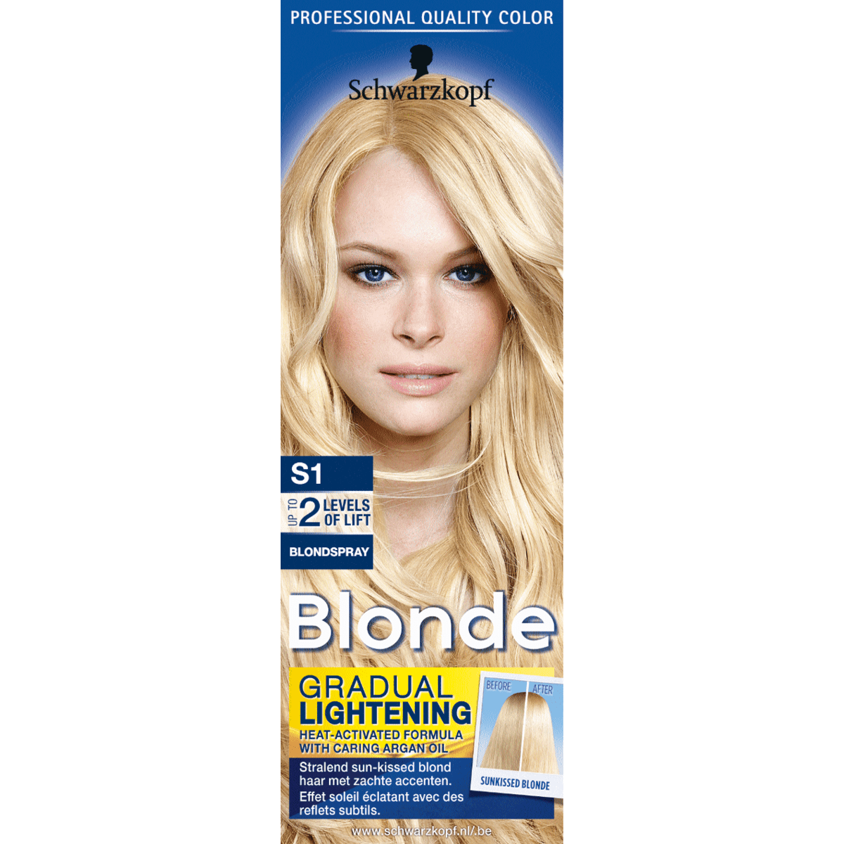 Schwarzkopf Blonde Lightening Blondspray S1 Blonde