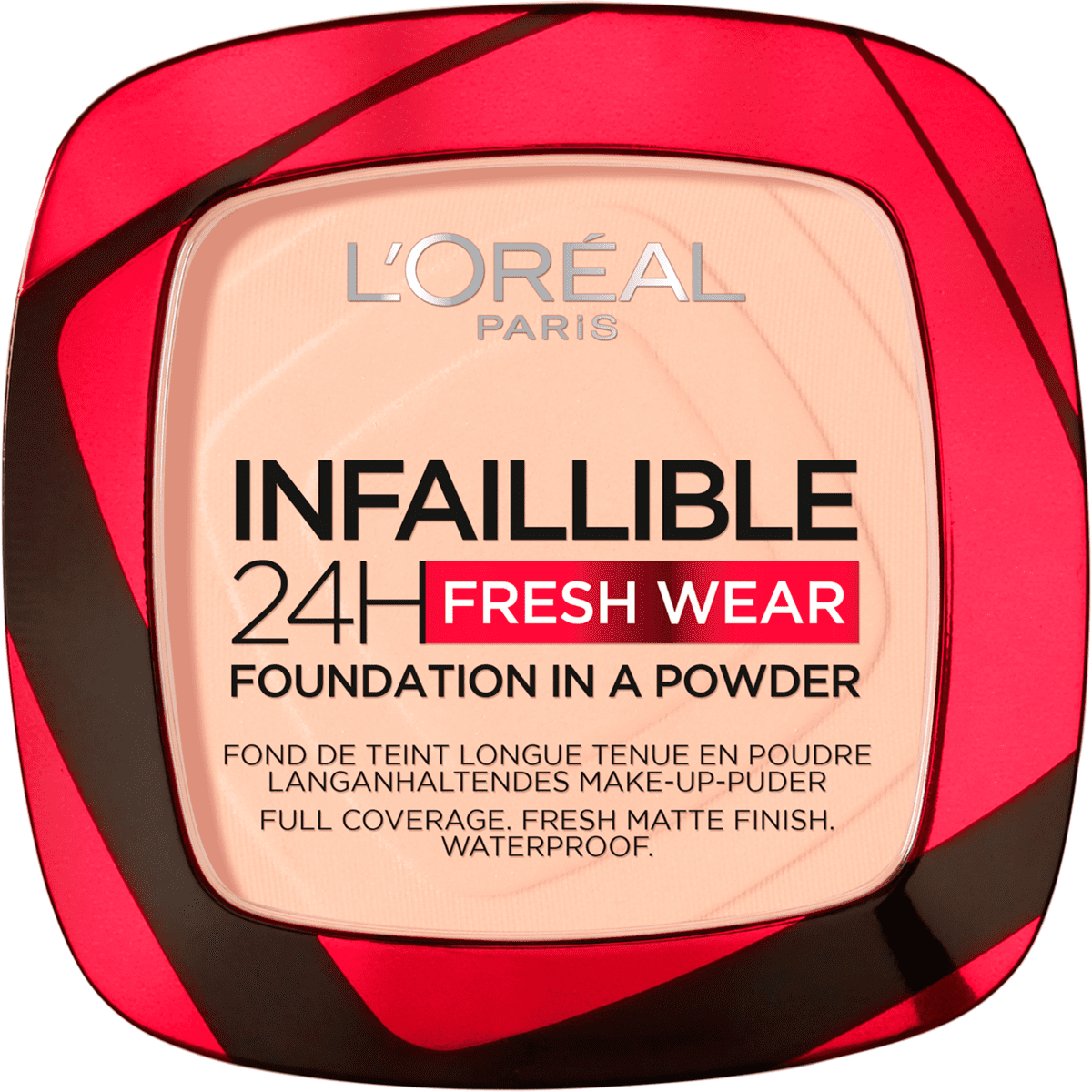 L'Oréal Paris Infaillible 24H Fresh Wear Foundation Powder 180 Rose Sand