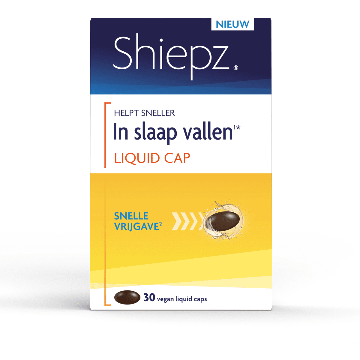 Shiepz Helpt In Slaap Vallen Liquid Cap 30 stuks