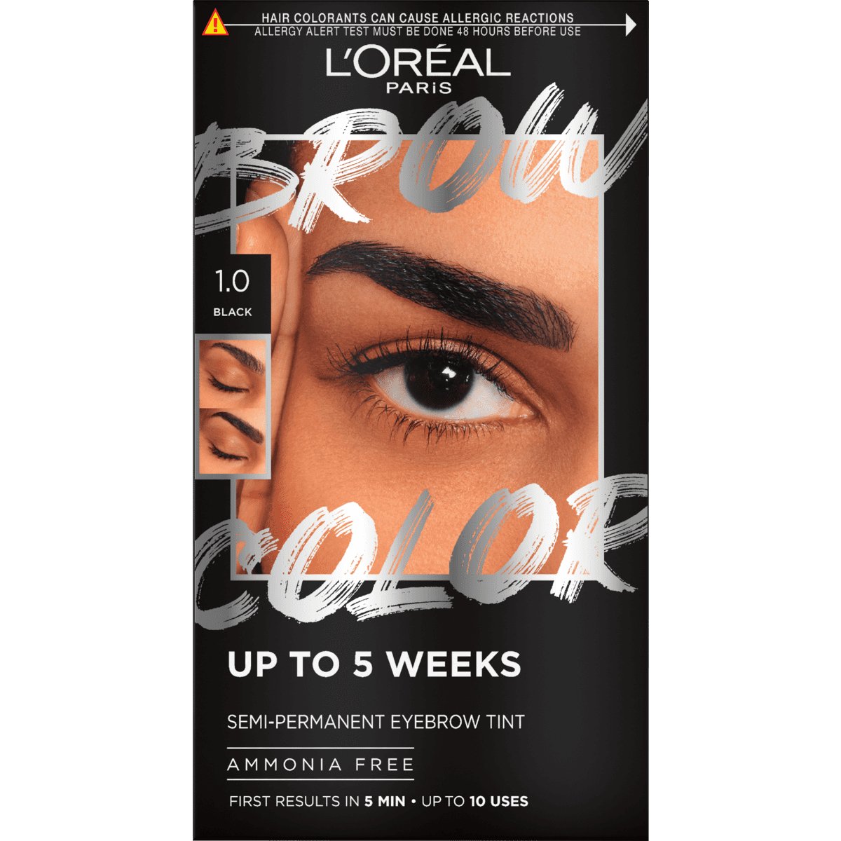 L'Oréal Paris Brow Color Wenkbrauwverf 1.0 Black 30 ML