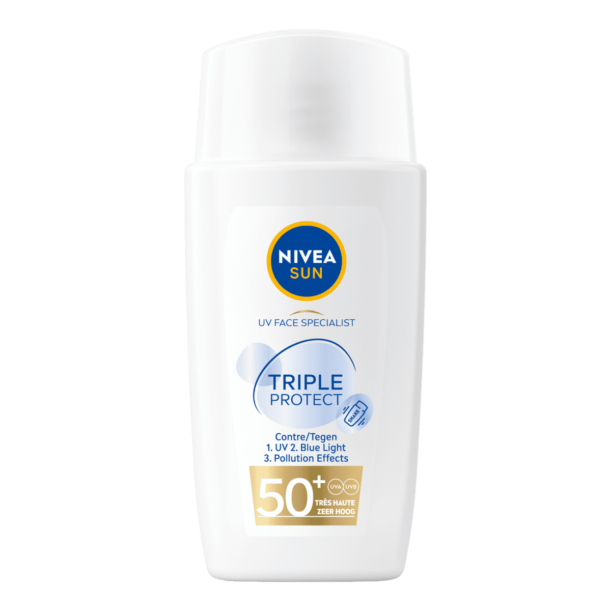 NIVEA SUN UV Face Specialist Triple Protect Fluid SPF50 40 ML 40 ML Etos