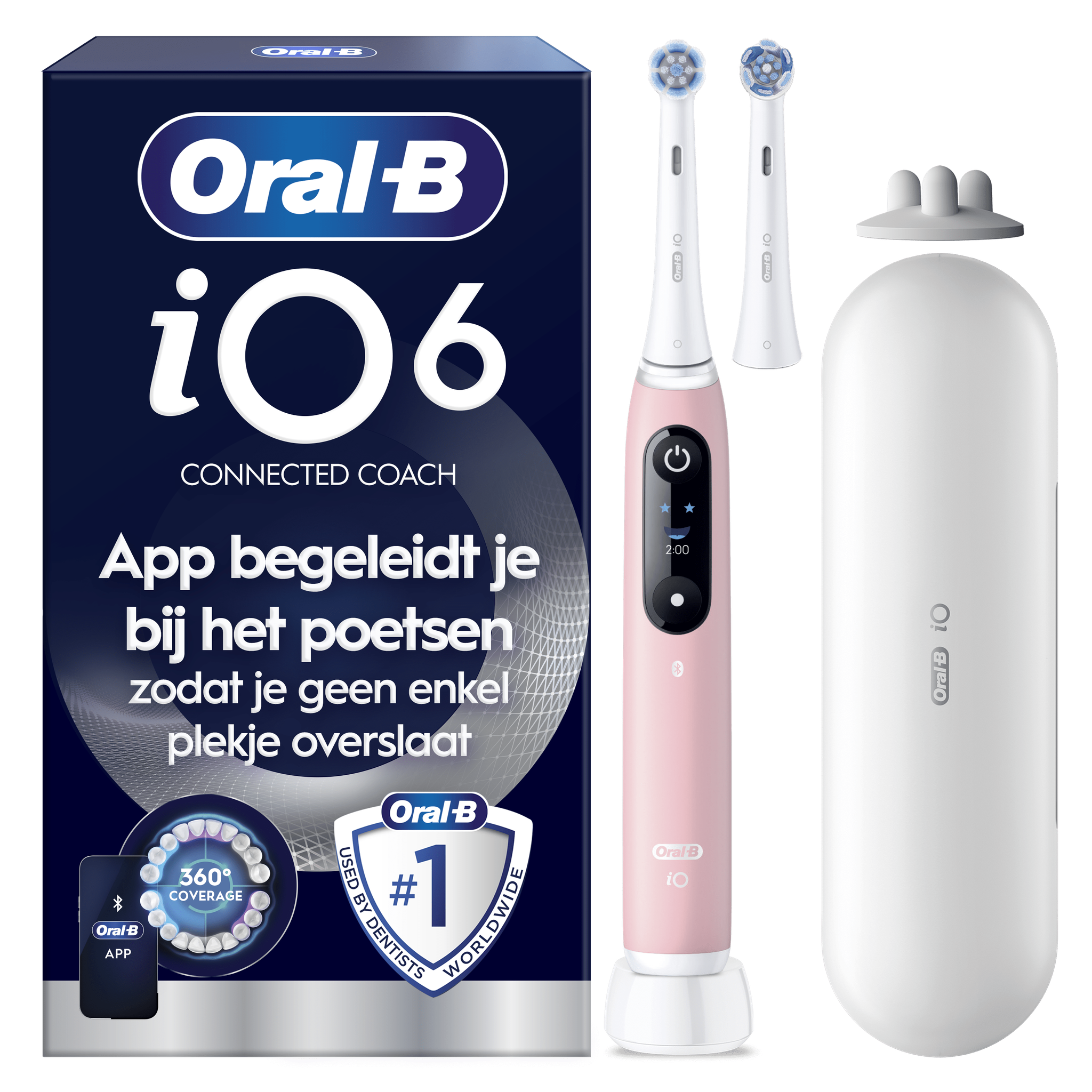Oral-B iO 6s Roze Elektrische Tandenborstel