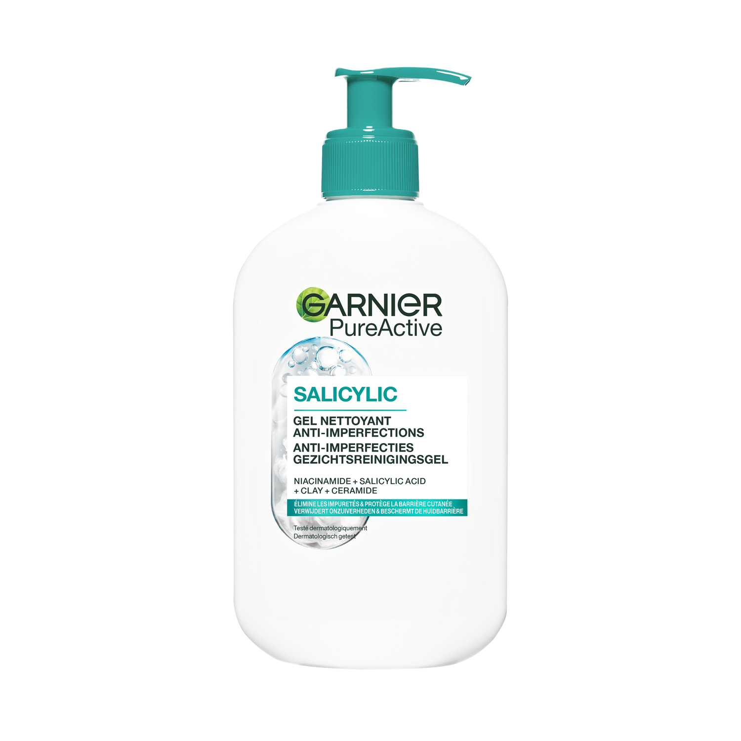 Garnier PureActive Hydraterende Gezichtsreiniger 250 ML