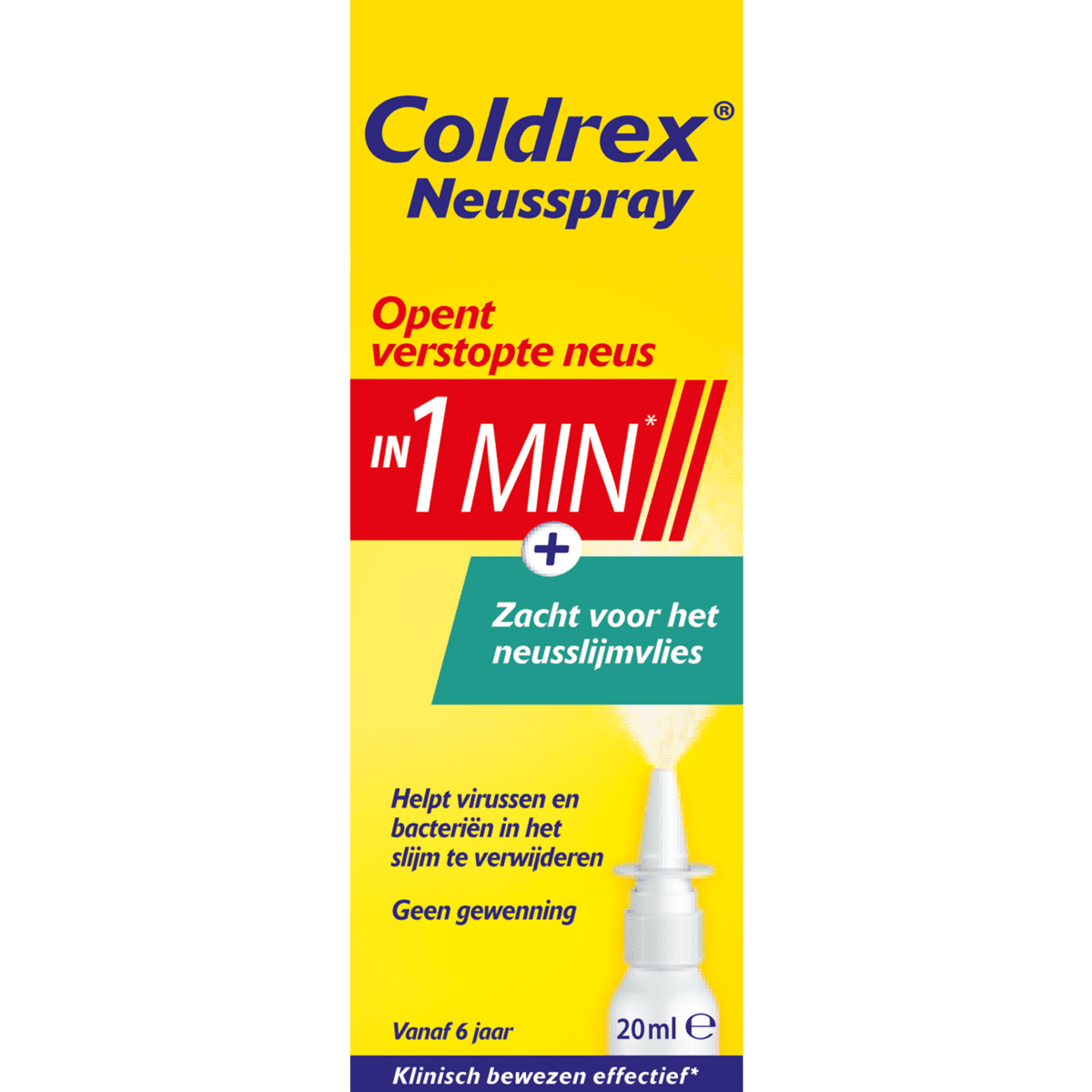 Coldrex Neusspray In 2 Minuten 20 ML