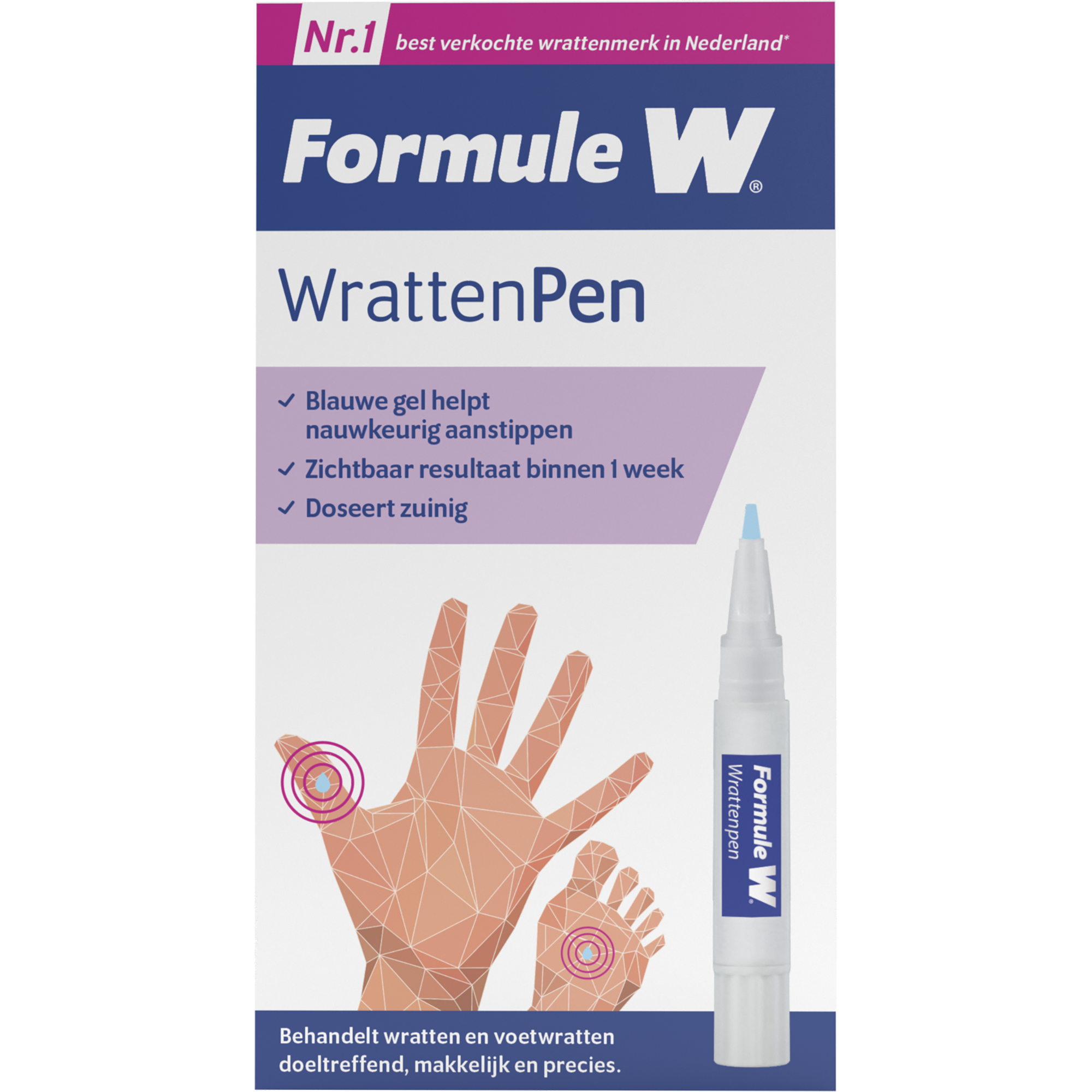 Formule W Wrattenpen TCA-Active Gel 1,5 ML