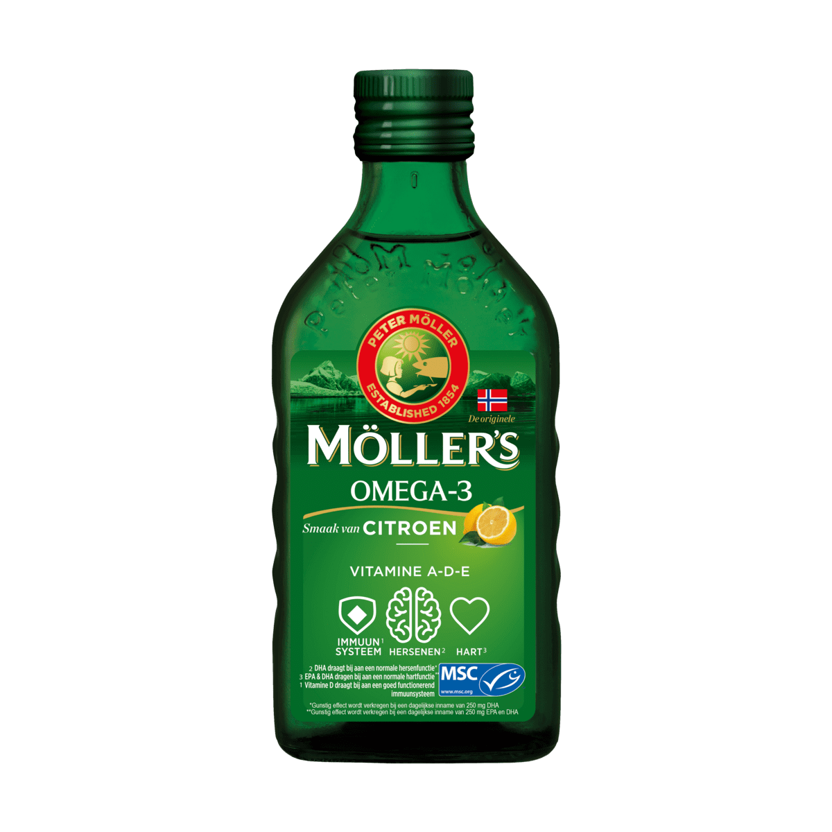 Möller's Omega 3 Citroen 250 ML