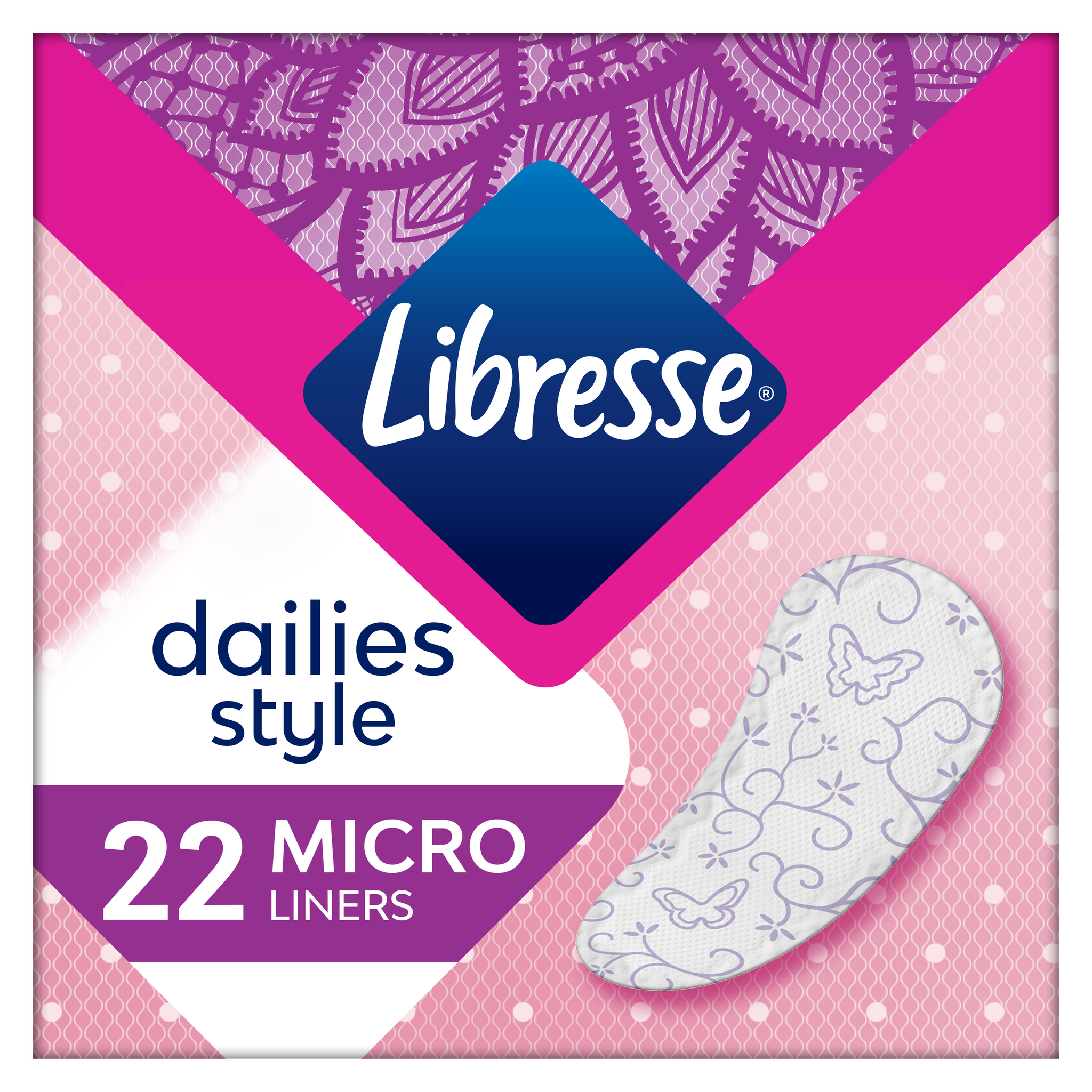 Libresse Dailies Inlegkruisjes Micro 22 stuks
