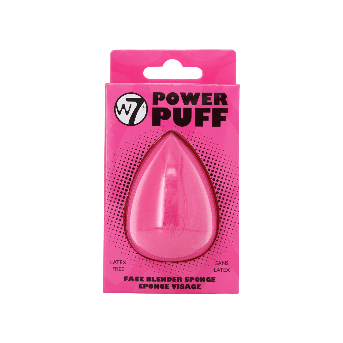 W7 Power Puff-Face Blender Sponge Latex Free