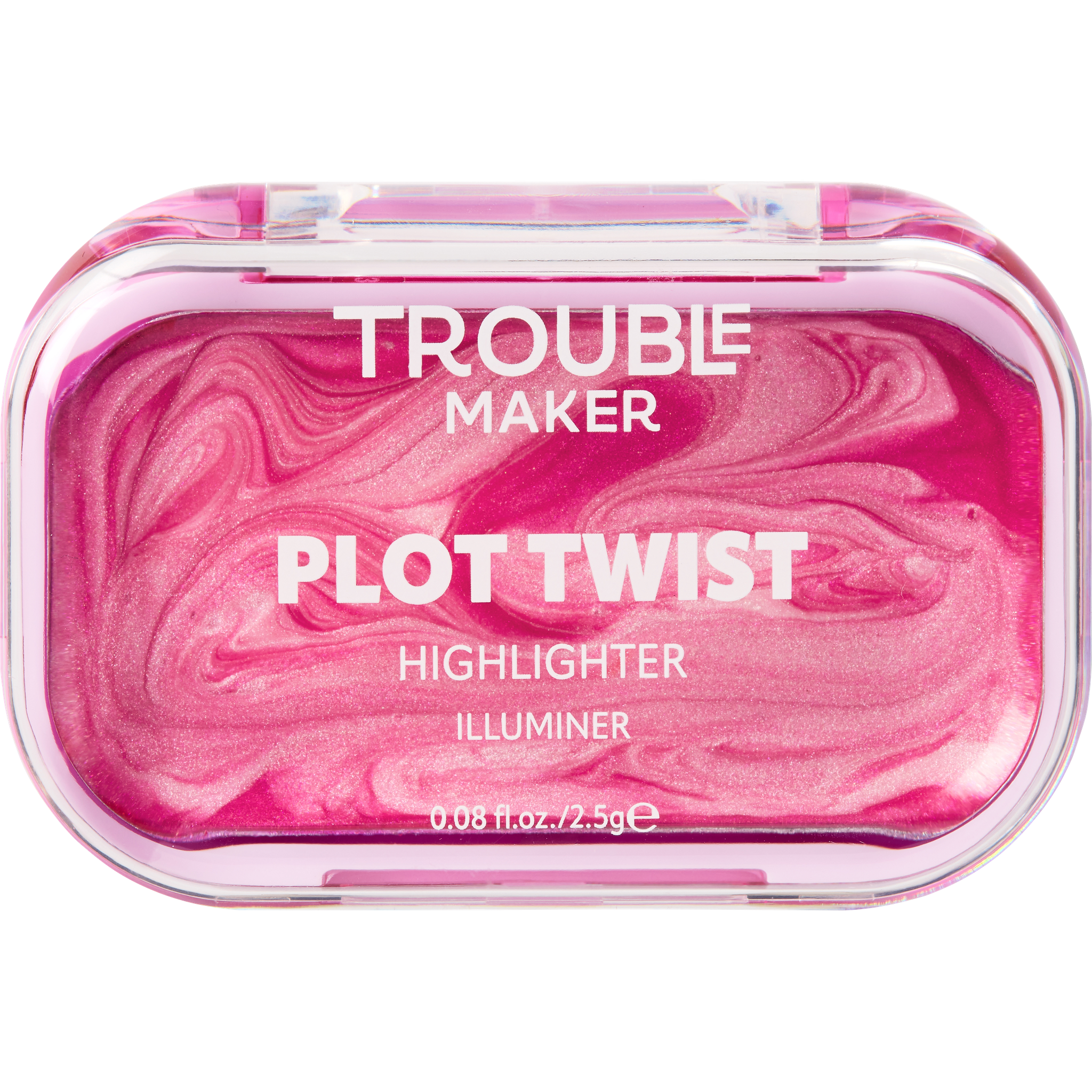 Trouble Maker Plot Twist Cream Highlight Spiralling Pink
