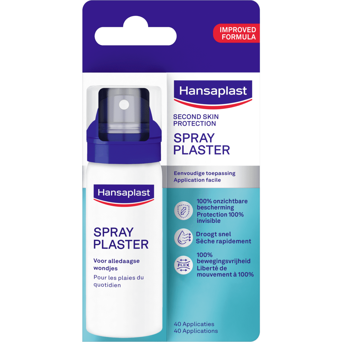 Hansaplast Second Skin Protection Pleister Spray 40 ML