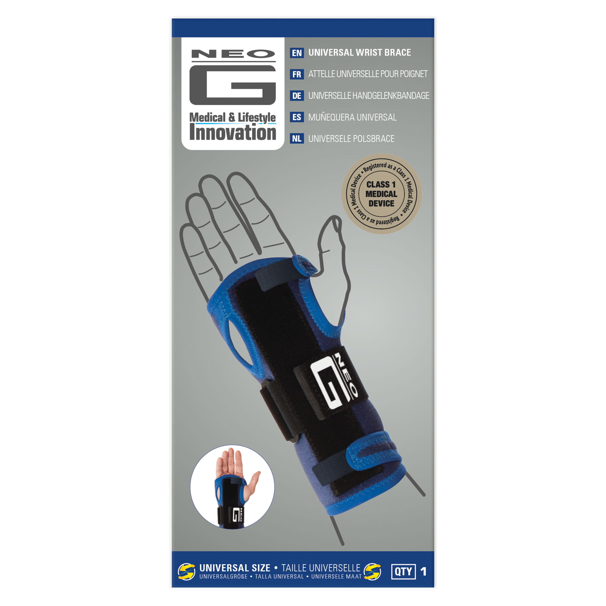 Neo G Universele Pols Brace 1 EA | Etos