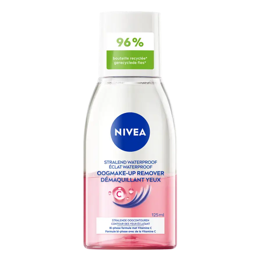 NIVEA Oogmake-up Remover Radiance Waterproof 125 ML