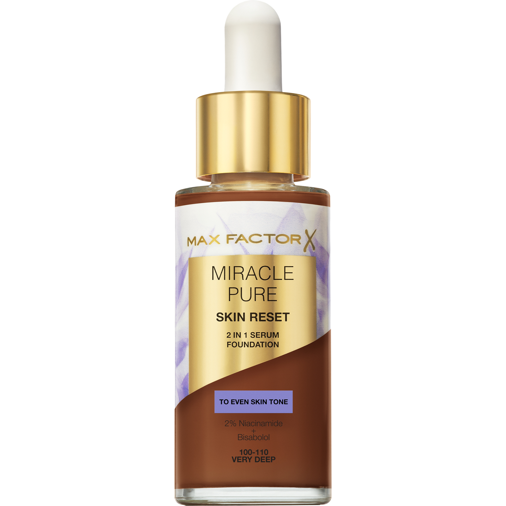 Max Factor Miracle Pure Serum Foundation 100-110 Very Deep 30 ML