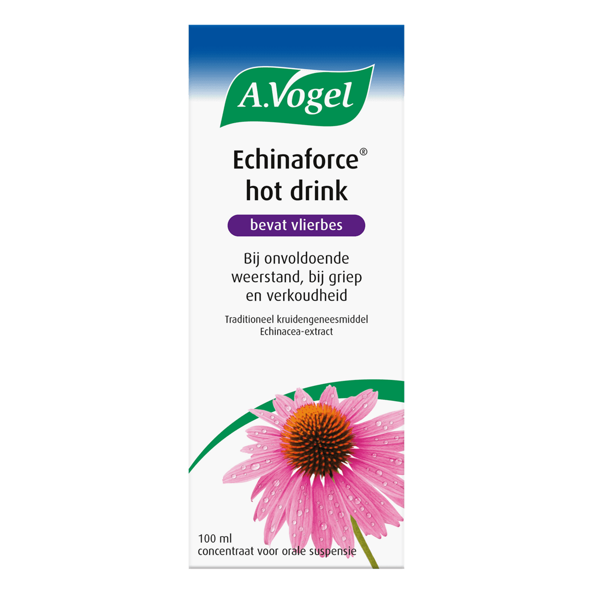 A.Vogel Echinaforce Hot Drink bij Griep en Verkoudheid Drank 100 ML