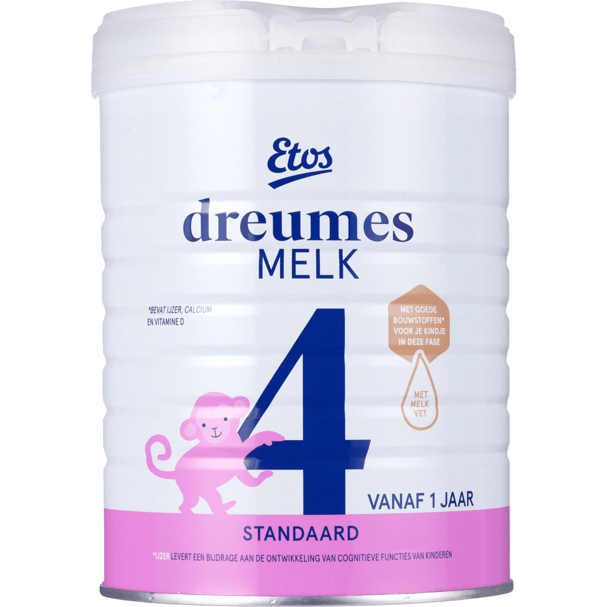 Etos Standaard 4 Dreumesmelk Vanaf 1 Jaar 800 Gram