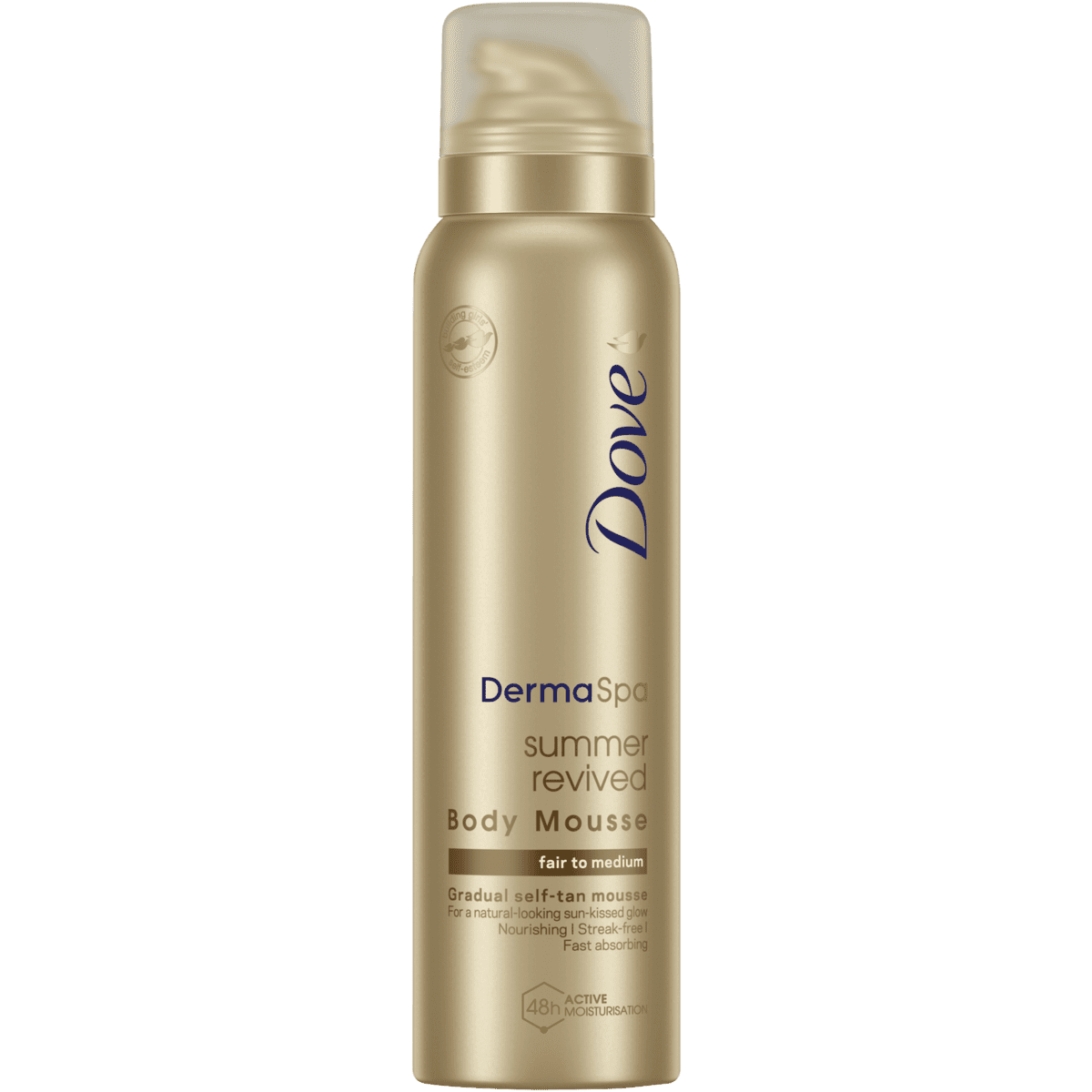 Dove DermaSpa Summer Revived MediumDark Tanning Mousse 150 ML Etos