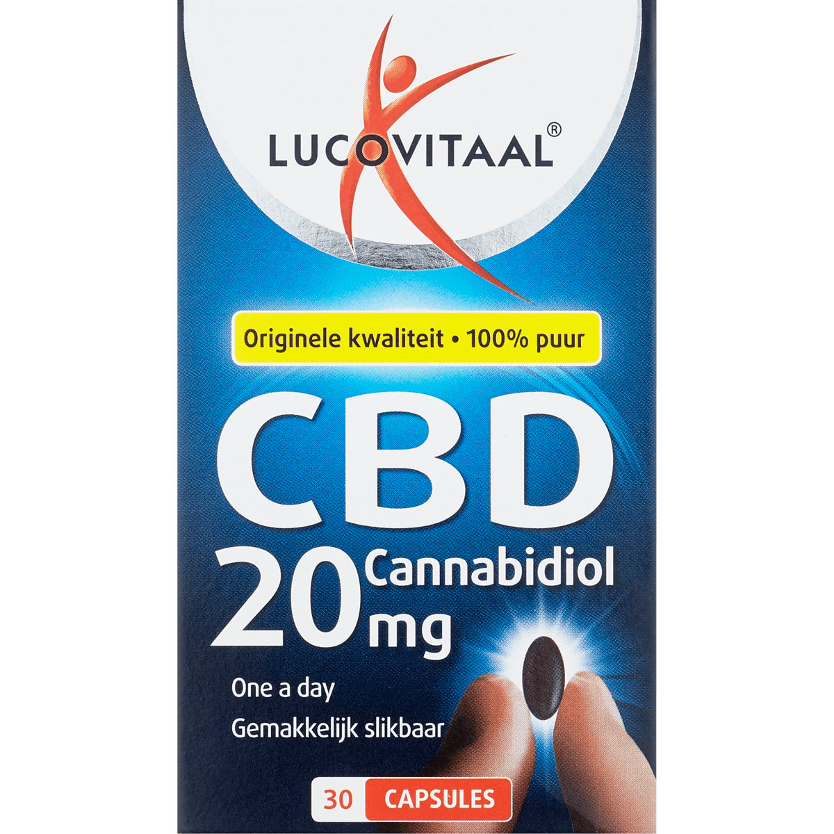 Lucovitaal CBD Cannabidiol 20 MG Capsules