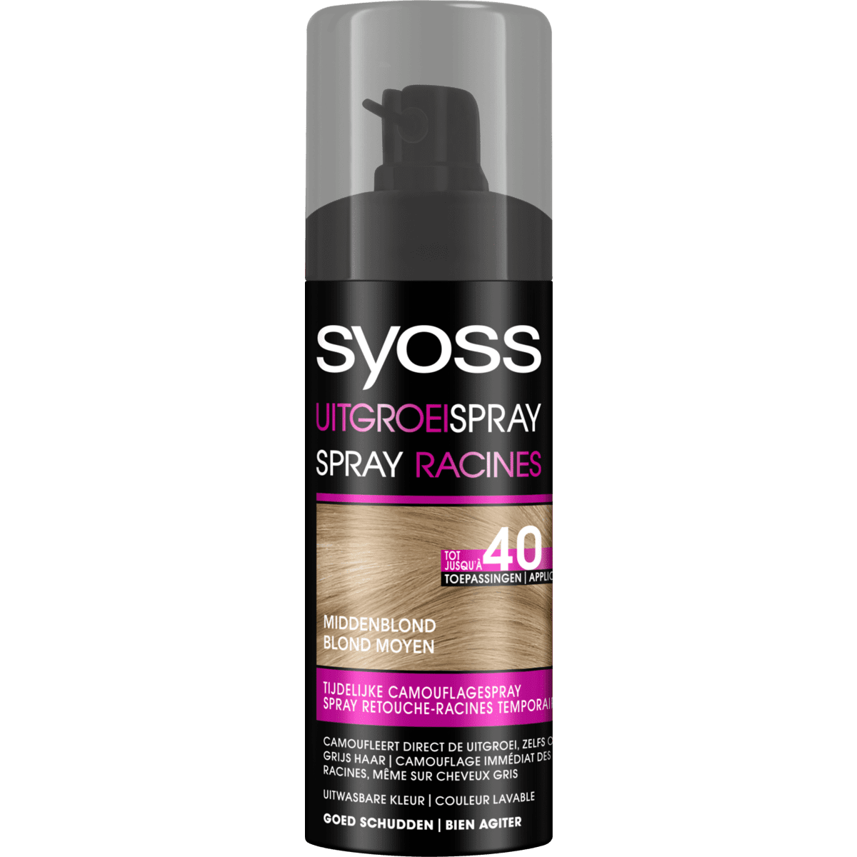 Syoss Uitgroeispray Middenblond 120 ML